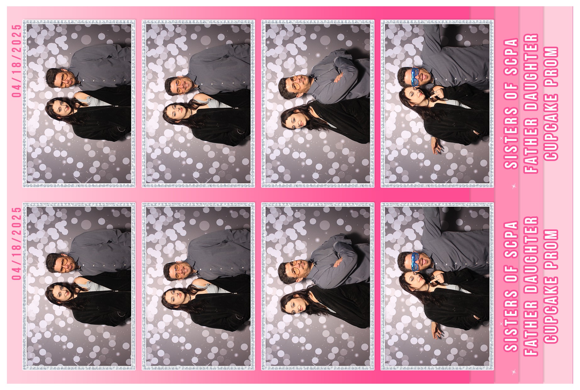 Father Daughter Cupcake Prom | View more photos from the event at gallery.photoboothcincy.com/u/PhotoBoothCincy/Father-Daughter-Cupcake-Prom-1
