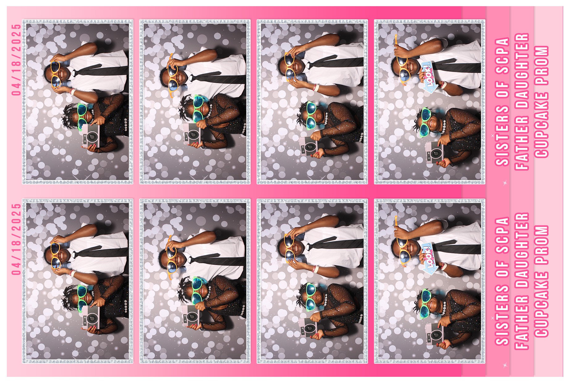 Father Daughter Cupcake Prom | View more photos from the event at gallery.photoboothcincy.com/u/PhotoBoothCincy/Father-Daughter-Cupcake-Prom-1