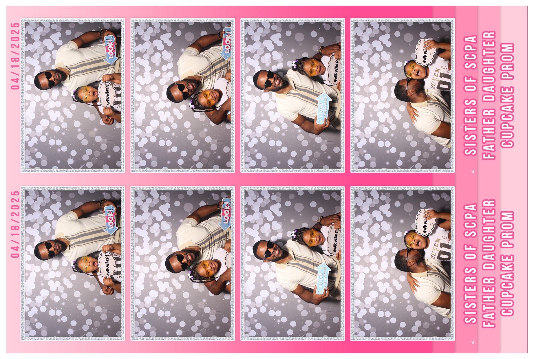 Father Daughter Cupcake Prom | View more photos from the event at gallery.photoboothcincy.com/u/PhotoBoothCincy/Father-Daughter-Cupcake-Prom-1
