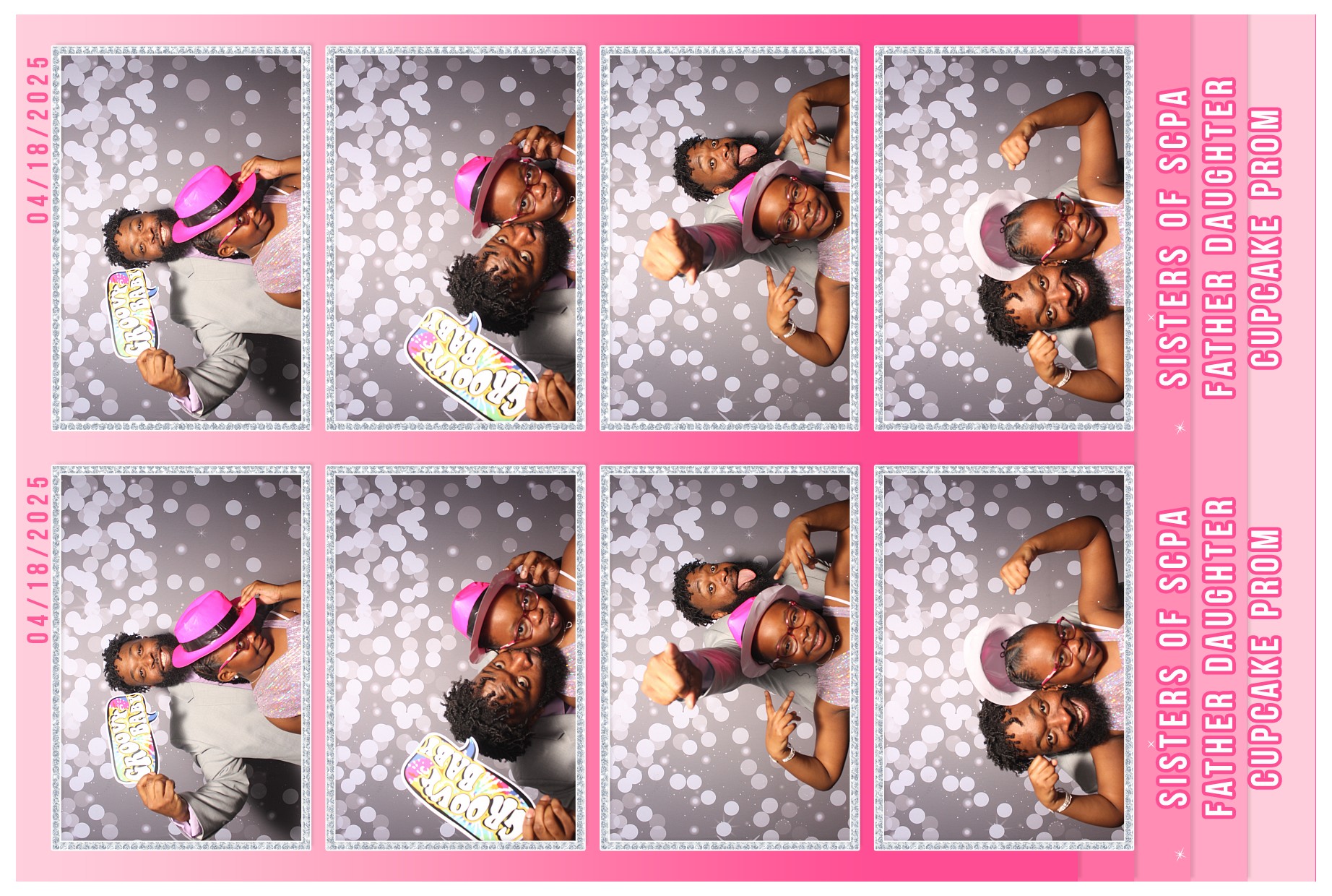 Father Daughter Cupcake Prom | View more photos from the event at gallery.photoboothcincy.com/u/PhotoBoothCincy/Father-Daughter-Cupcake-Prom-1