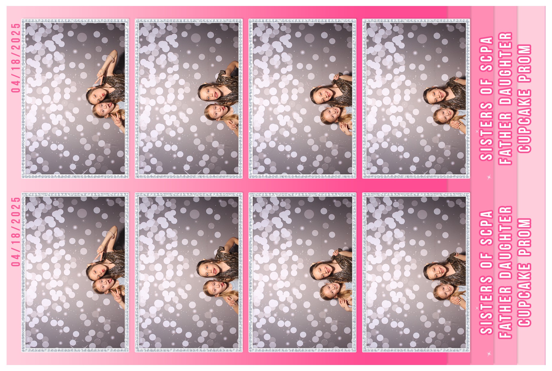 Father Daughter Cupcake Prom | View more photos from the event at gallery.photoboothcincy.com/u/PhotoBoothCincy/Father-Daughter-Cupcake-Prom-1
