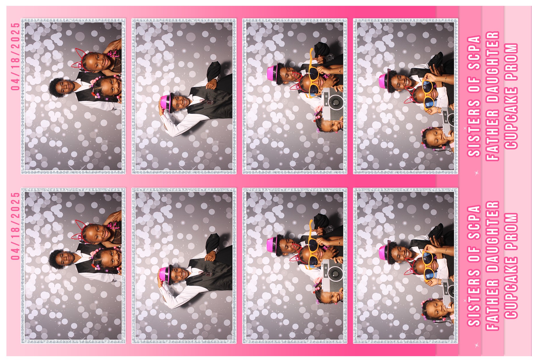 Father Daughter Cupcake Prom | View more photos from the event at gallery.photoboothcincy.com/u/PhotoBoothCincy/Father-Daughter-Cupcake-Prom-1