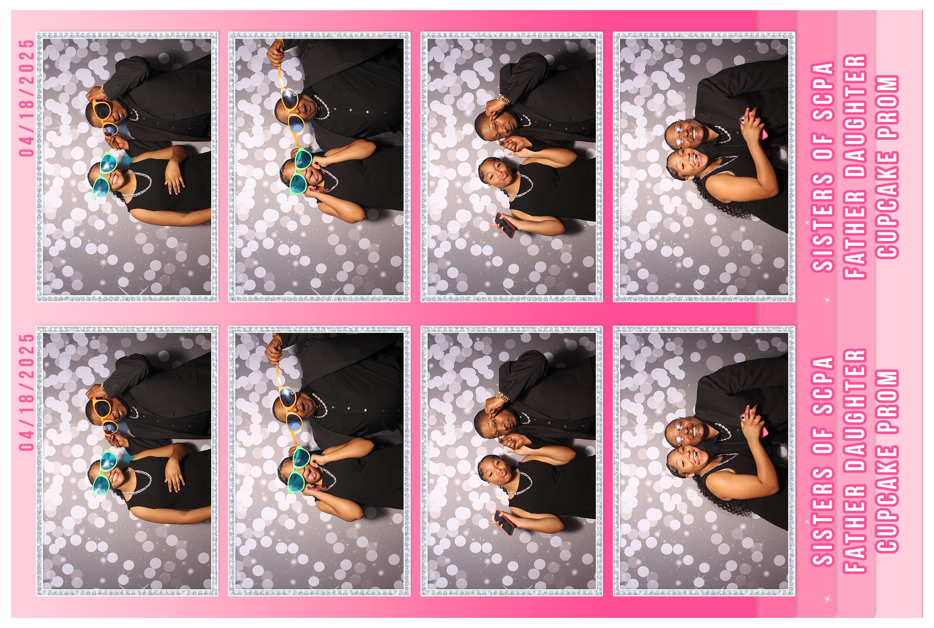 Father Daughter Cupcake Prom | View more photos from the event at gallery.photoboothcincy.com/u/PhotoBoothCincy/Father-Daughter-Cupcake-Prom-1