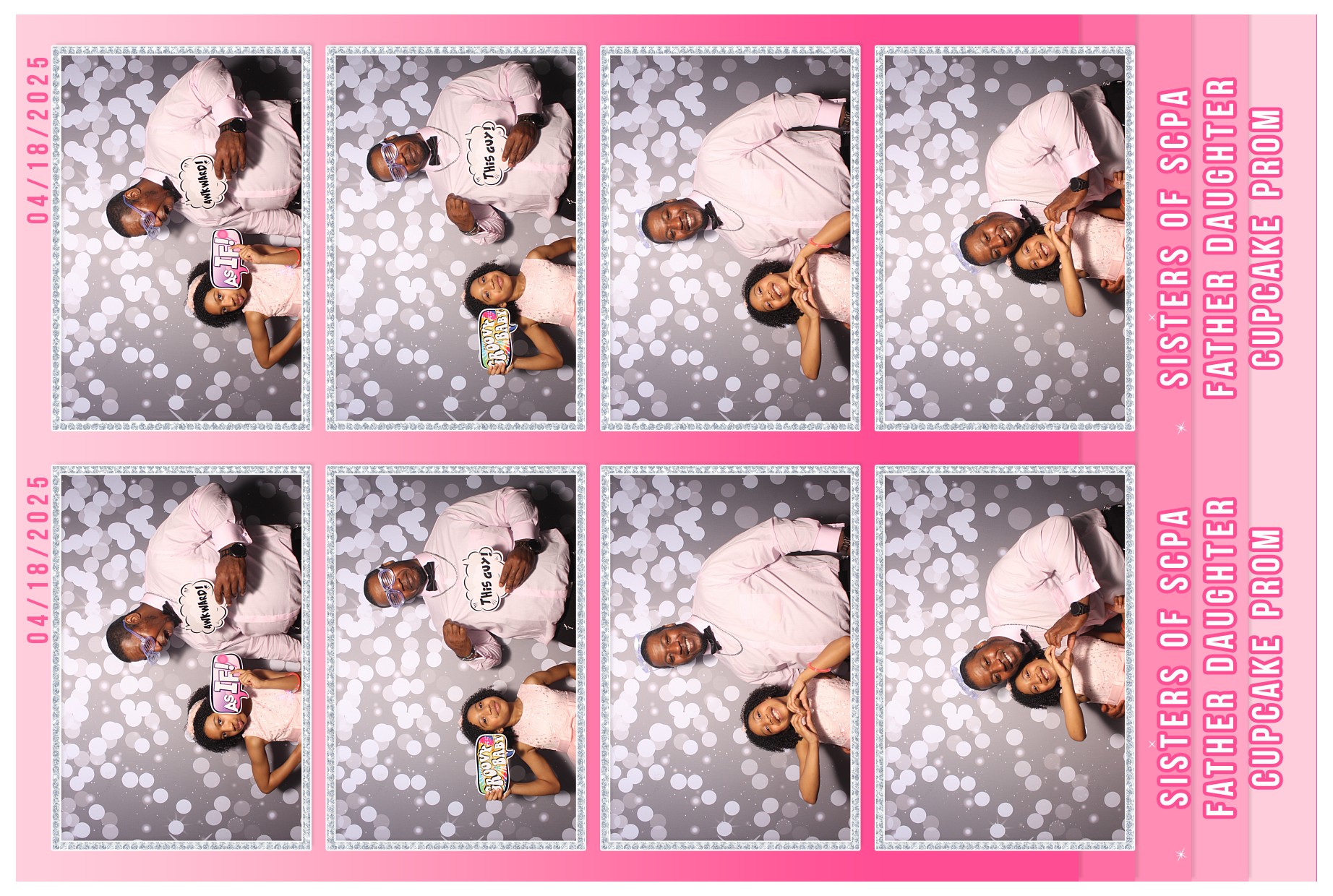 Father Daughter Cupcake Prom | View more photos from the event at gallery.photoboothcincy.com/u/PhotoBoothCincy/Father-Daughter-Cupcake-Prom-1