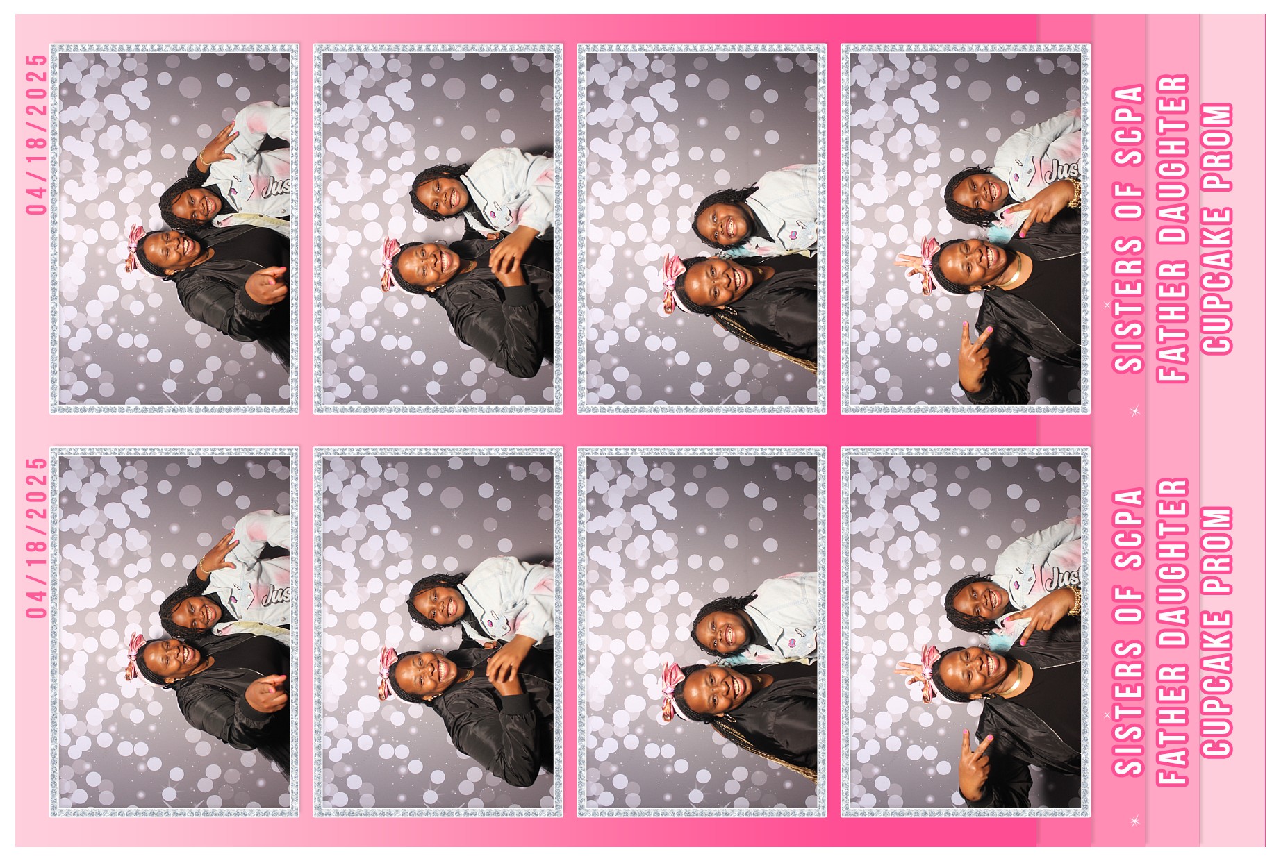 Father Daughter Cupcake Prom | View more photos from the event at gallery.photoboothcincy.com/u/PhotoBoothCincy/Father-Daughter-Cupcake-Prom-1