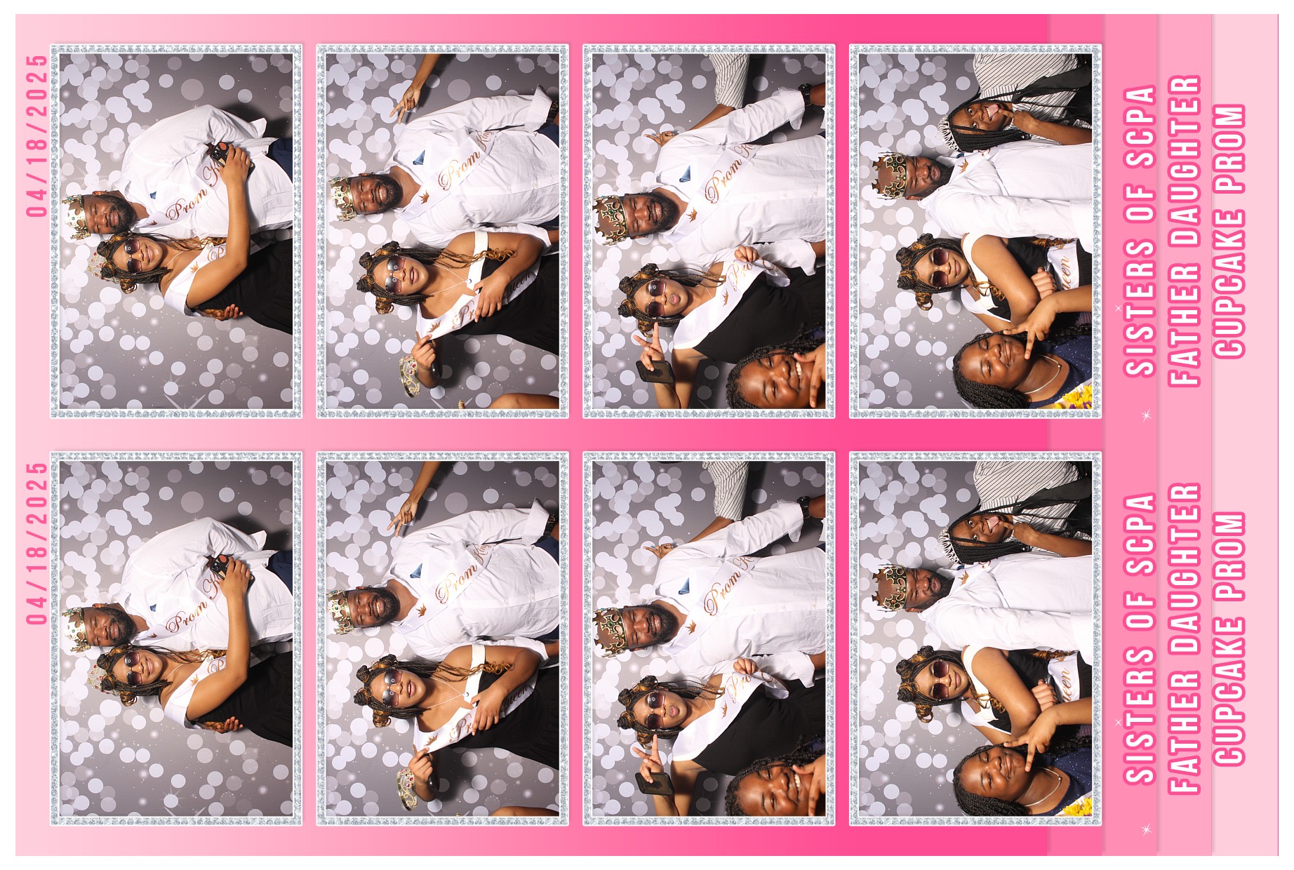 Father Daughter Cupcake Prom | View more photos from the event at gallery.photoboothcincy.com/u/PhotoBoothCincy/Father-Daughter-Cupcake-Prom-1