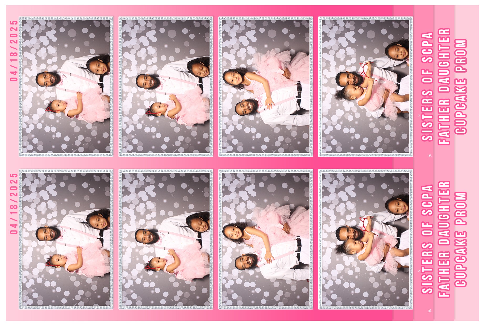 Father Daughter Cupcake Prom | View more photos from the event at gallery.photoboothcincy.com/u/PhotoBoothCincy/Father-Daughter-Cupcake-Prom-1