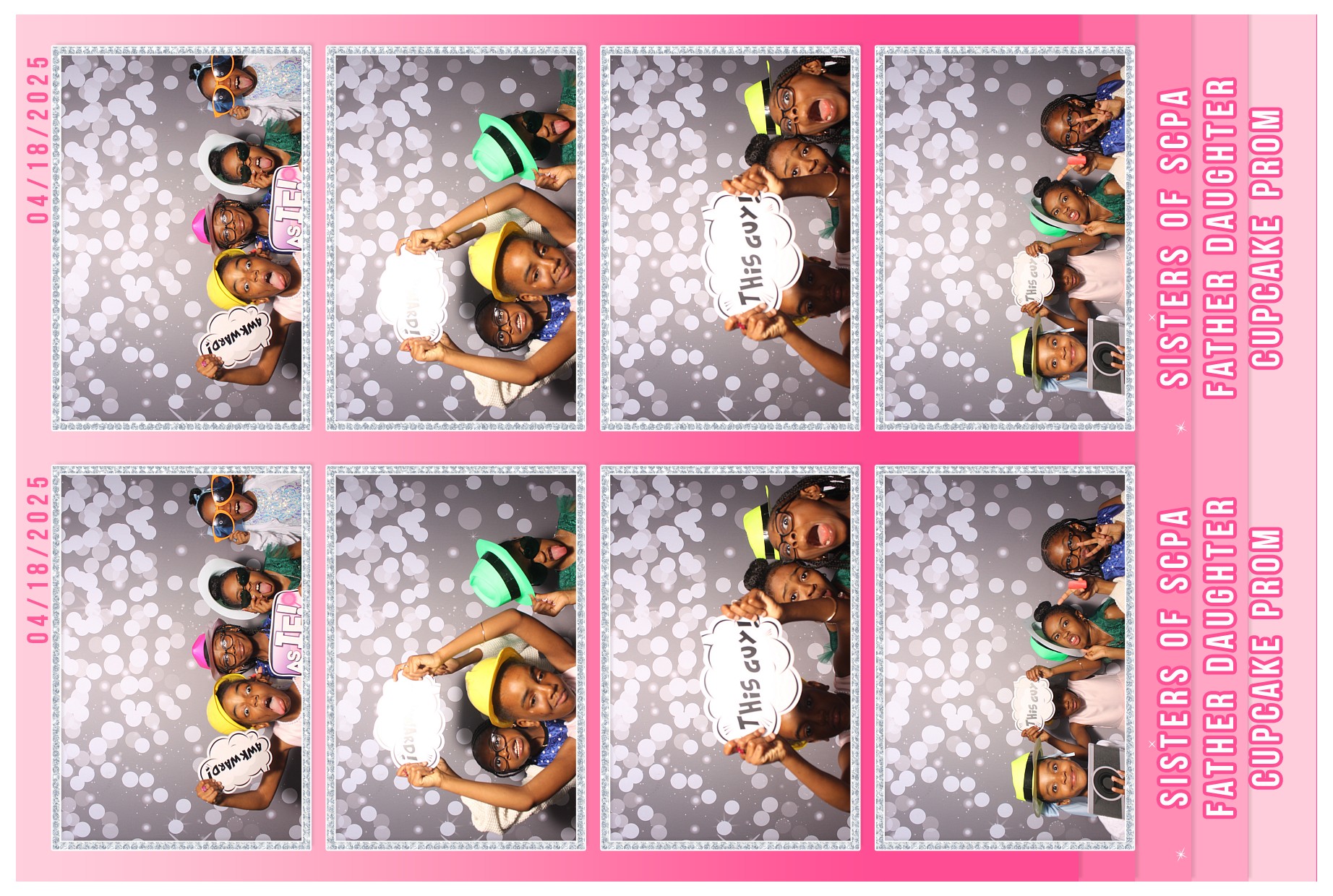 Father Daughter Cupcake Prom | View more photos from the event at gallery.photoboothcincy.com/u/PhotoBoothCincy/Father-Daughter-Cupcake-Prom-1