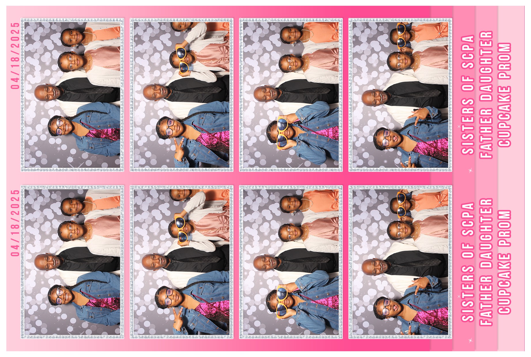 Father Daughter Cupcake Prom | View more photos from the event at gallery.photoboothcincy.com/u/PhotoBoothCincy/Father-Daughter-Cupcake-Prom-1