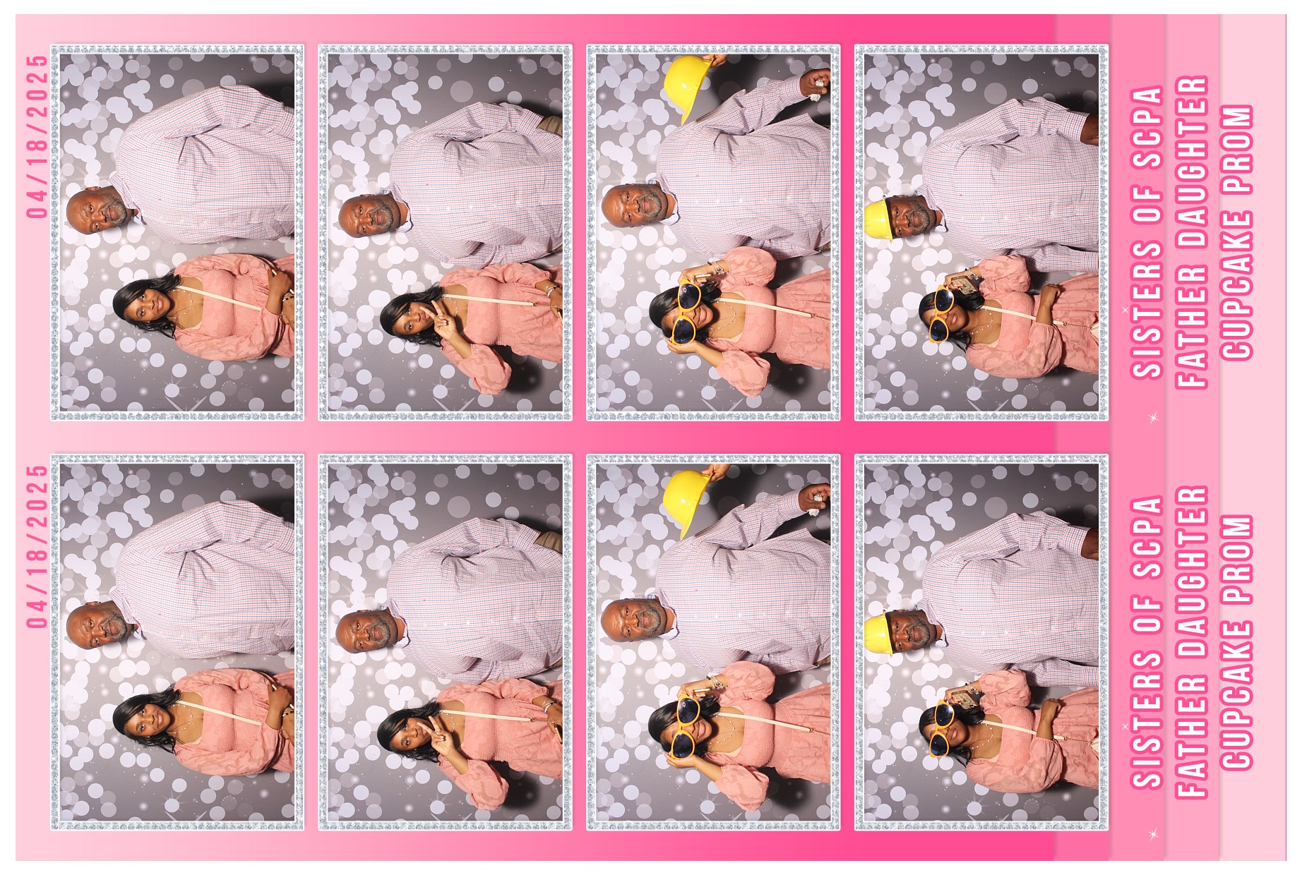 Father Daughter Cupcake Prom | View more photos from the event at gallery.photoboothcincy.com/u/PhotoBoothCincy/Father-Daughter-Cupcake-Prom-1