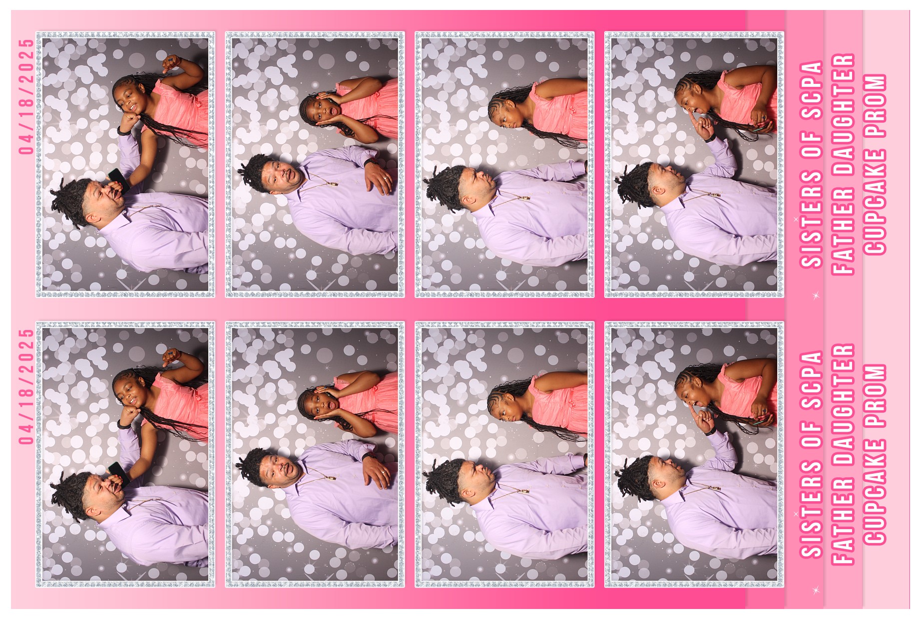 Father Daughter Cupcake Prom | View more photos from the event at gallery.photoboothcincy.com/u/PhotoBoothCincy/Father-Daughter-Cupcake-Prom-1