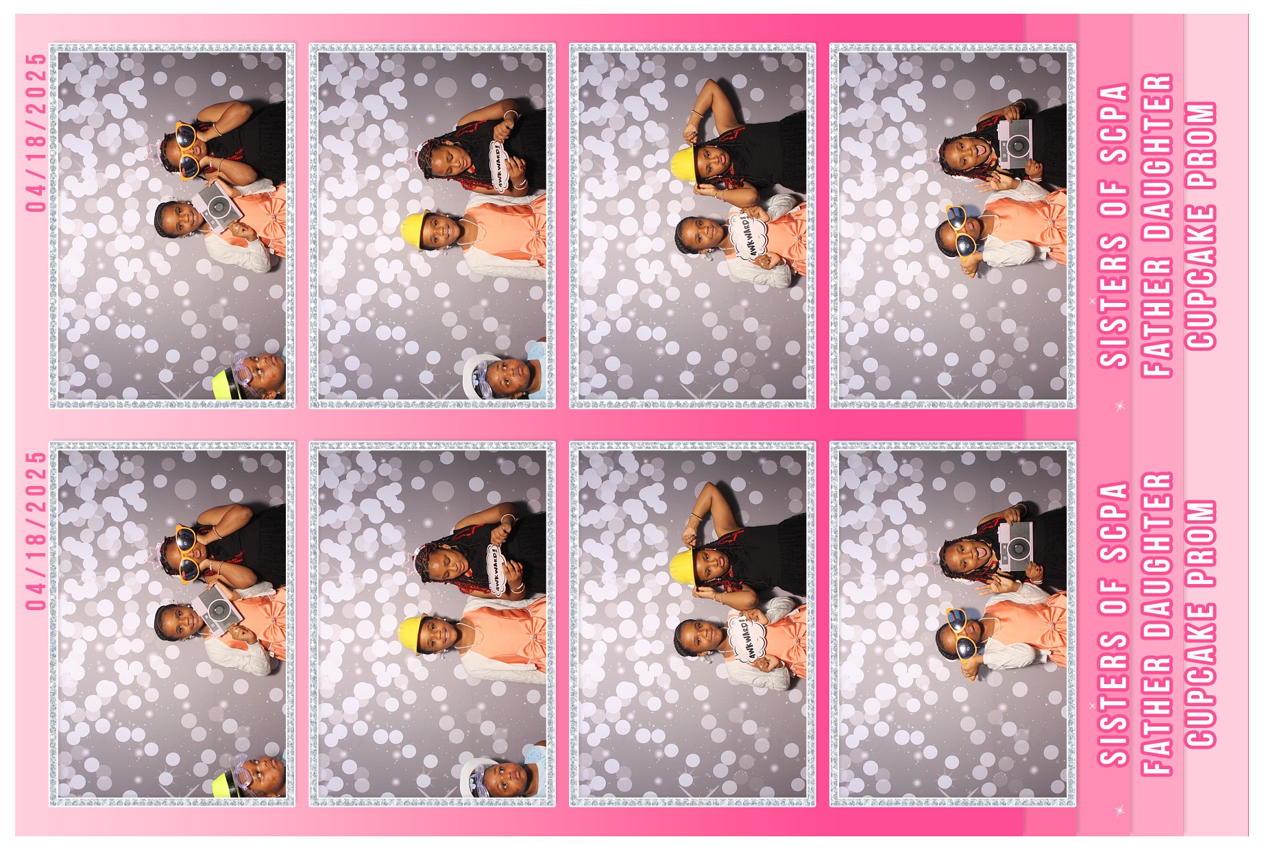 Father Daughter Cupcake Prom | View more photos from the event at gallery.photoboothcincy.com/u/PhotoBoothCincy/Father-Daughter-Cupcake-Prom-1