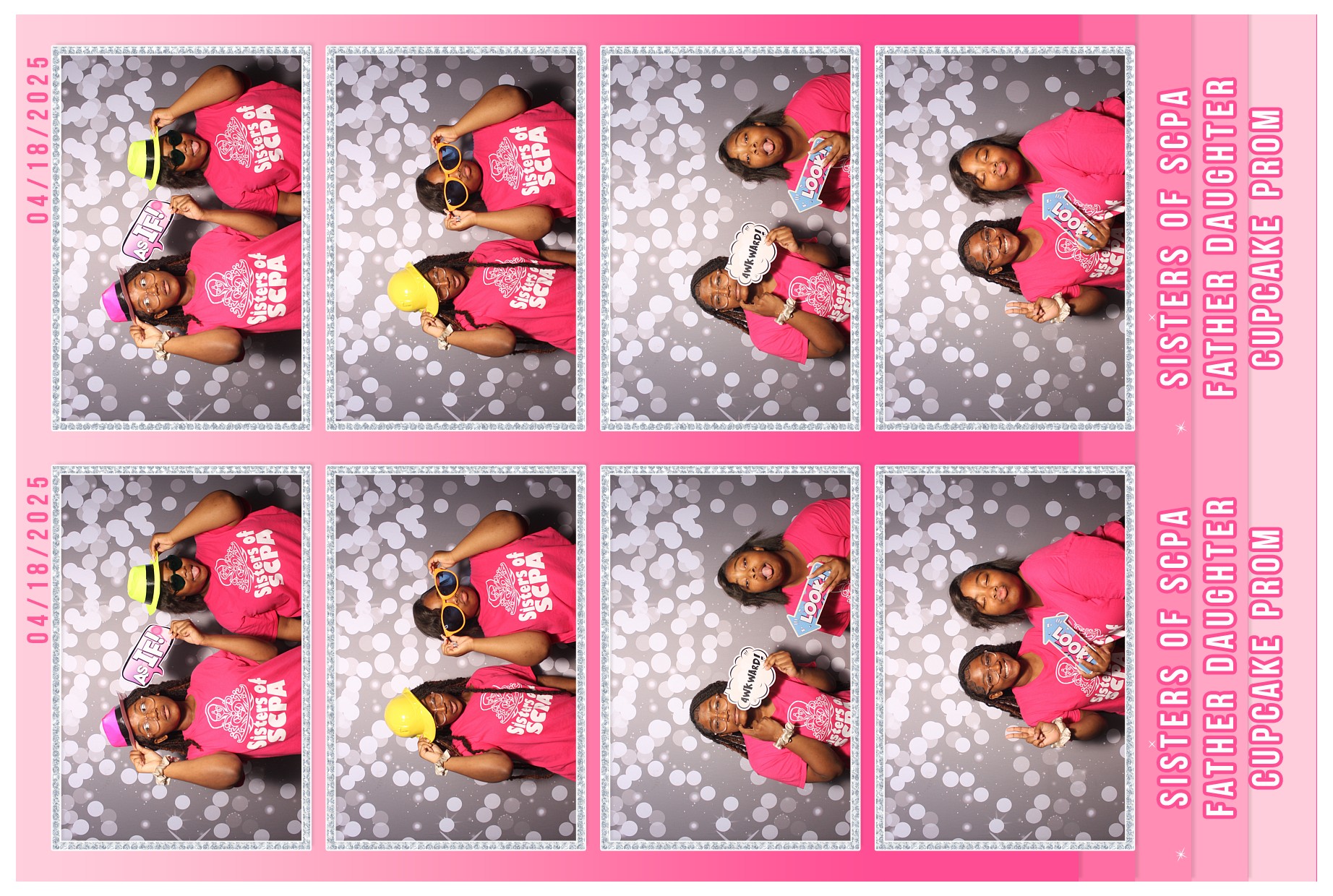 Father Daughter Cupcake Prom | View more photos from the event at gallery.photoboothcincy.com/u/PhotoBoothCincy/Father-Daughter-Cupcake-Prom-1