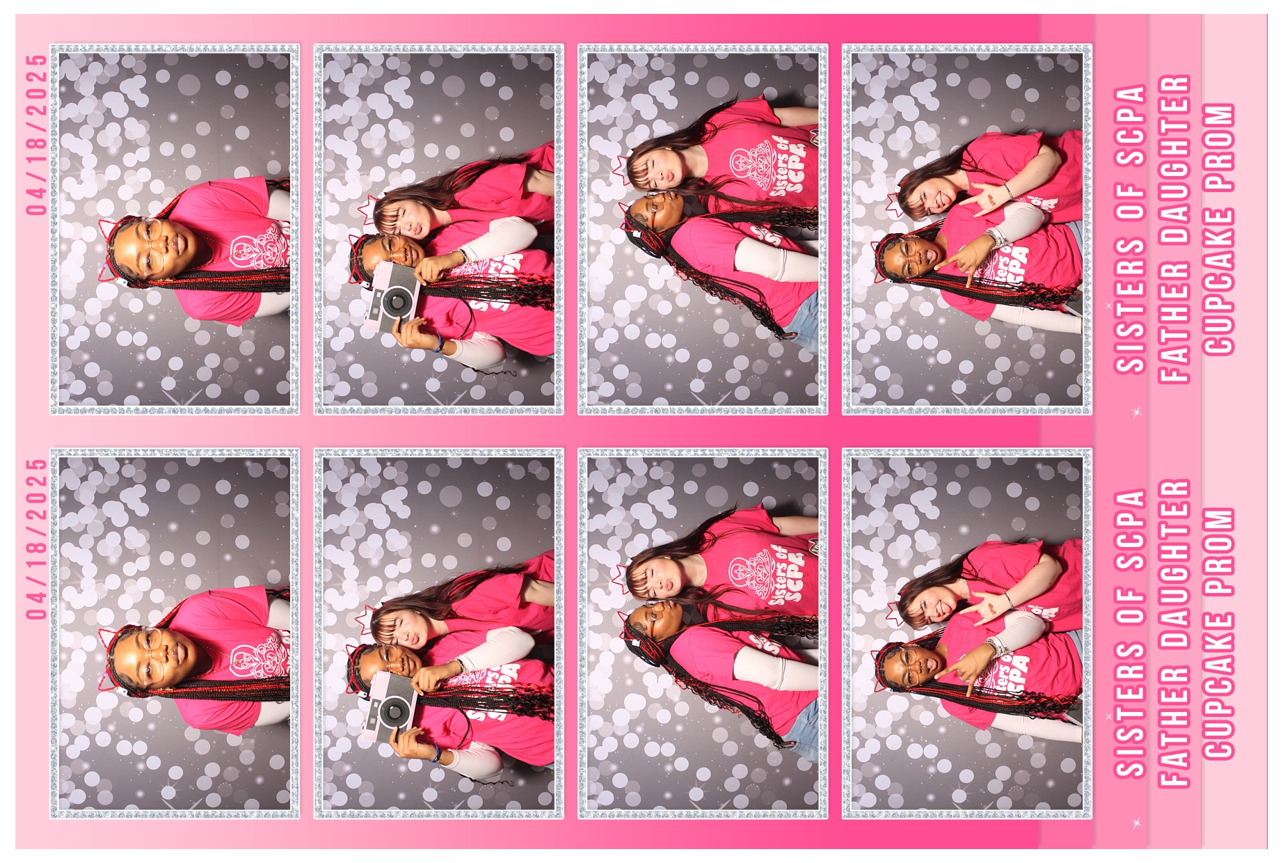 Father Daughter Cupcake Prom | View more photos from the event at gallery.photoboothcincy.com/u/PhotoBoothCincy/Father-Daughter-Cupcake-Prom-1