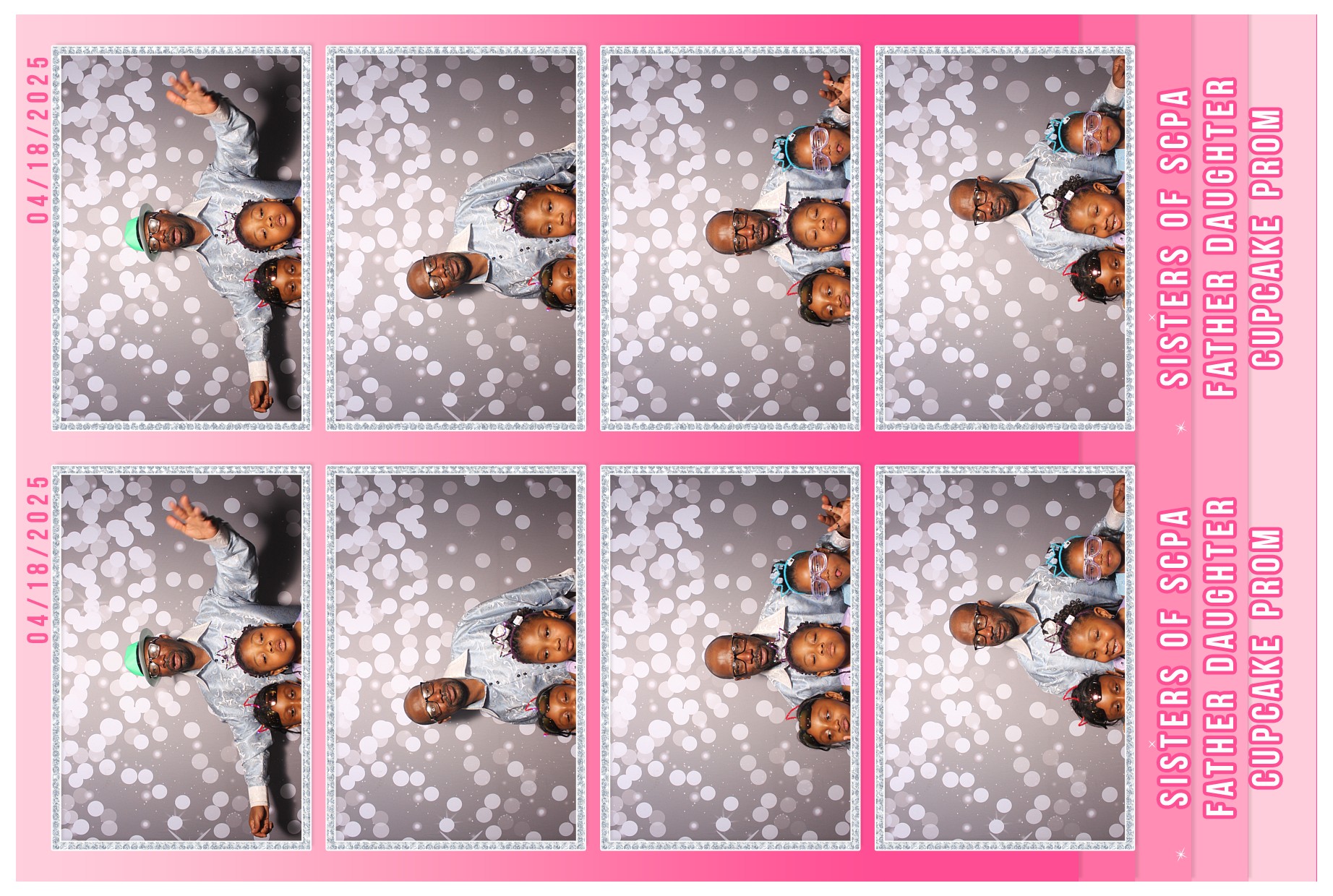 Father Daughter Cupcake Prom | View more photos from the event at gallery.photoboothcincy.com/u/PhotoBoothCincy/Father-Daughter-Cupcake-Prom-1