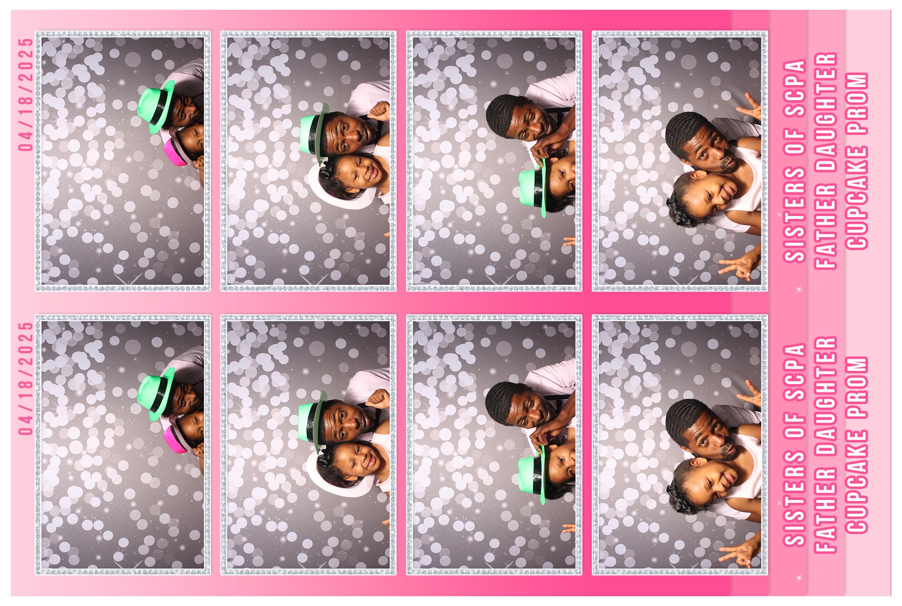 Father Daughter Cupcake Prom | View more photos from the event at gallery.photoboothcincy.com/u/PhotoBoothCincy/Father-Daughter-Cupcake-Prom-1