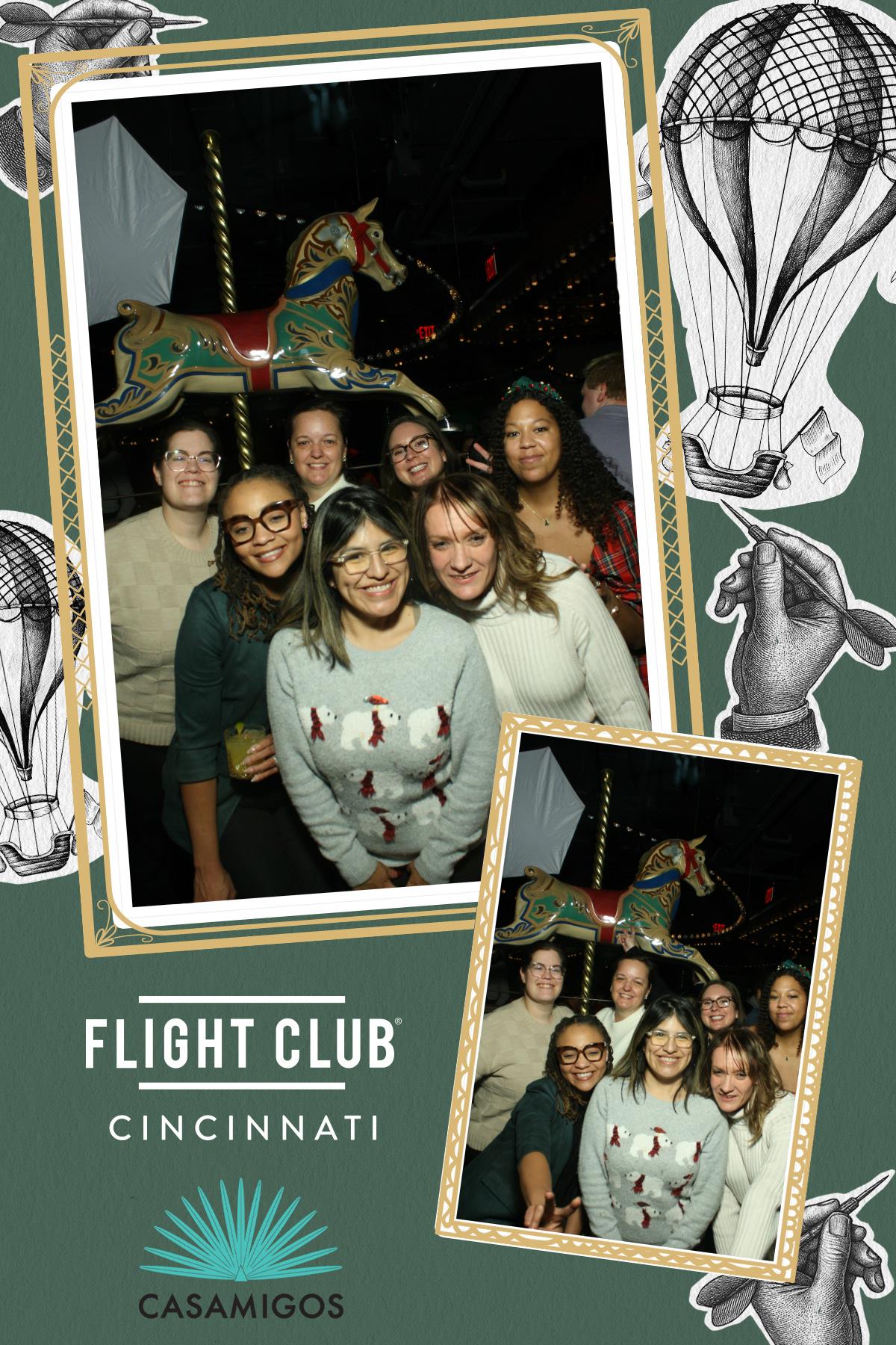 Flight Club Launch Party | View more photos from the event at gallery.photoboothcincy.com/u/PhotoBoothCincy/Flight-Club-Launch-Party