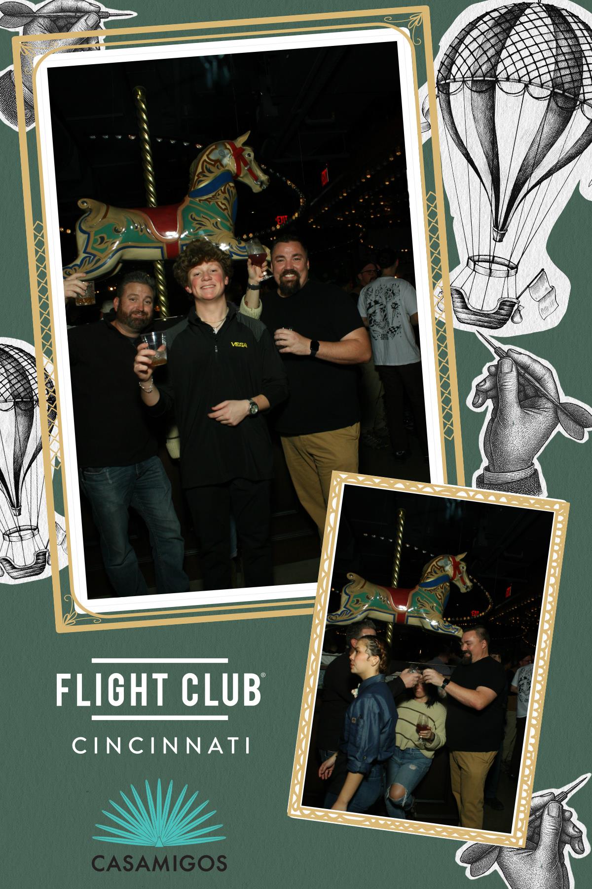Flight Club Launch Party | View more photos from the event at gallery.photoboothcincy.com/u/PhotoBoothCincy/Flight-Club-Launch-Party