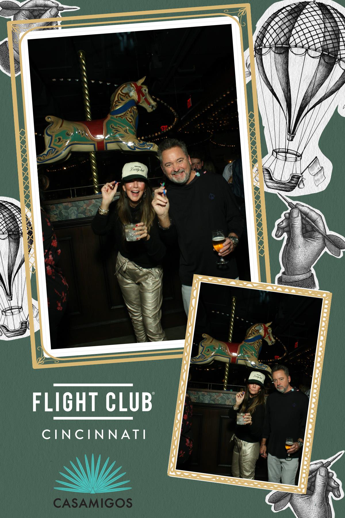 Flight Club Launch Party | View more photos from the event at gallery.photoboothcincy.com/u/PhotoBoothCincy/Flight-Club-Launch-Party