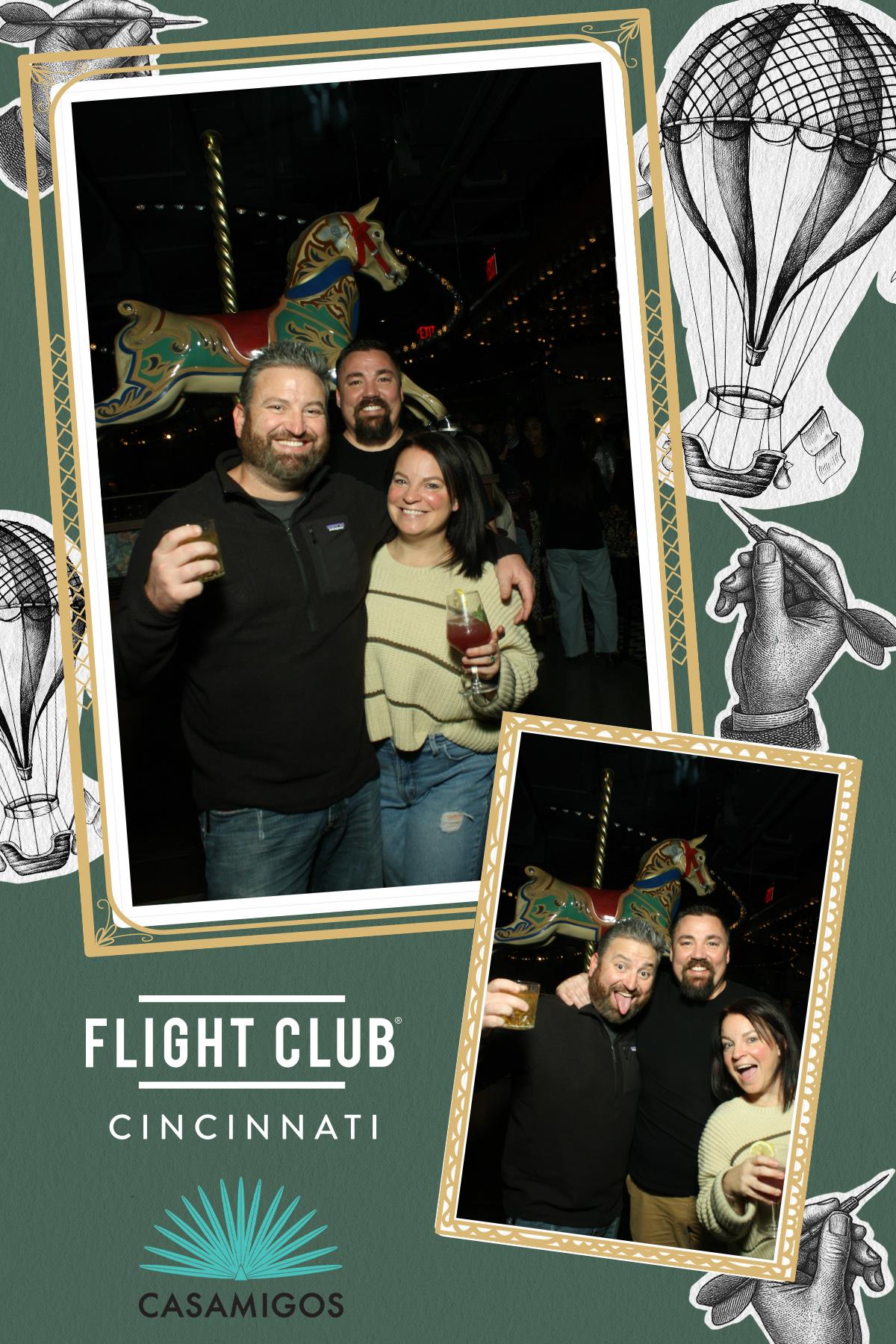 Flight Club Launch Party | View more photos from the event at gallery.photoboothcincy.com/u/PhotoBoothCincy/Flight-Club-Launch-Party