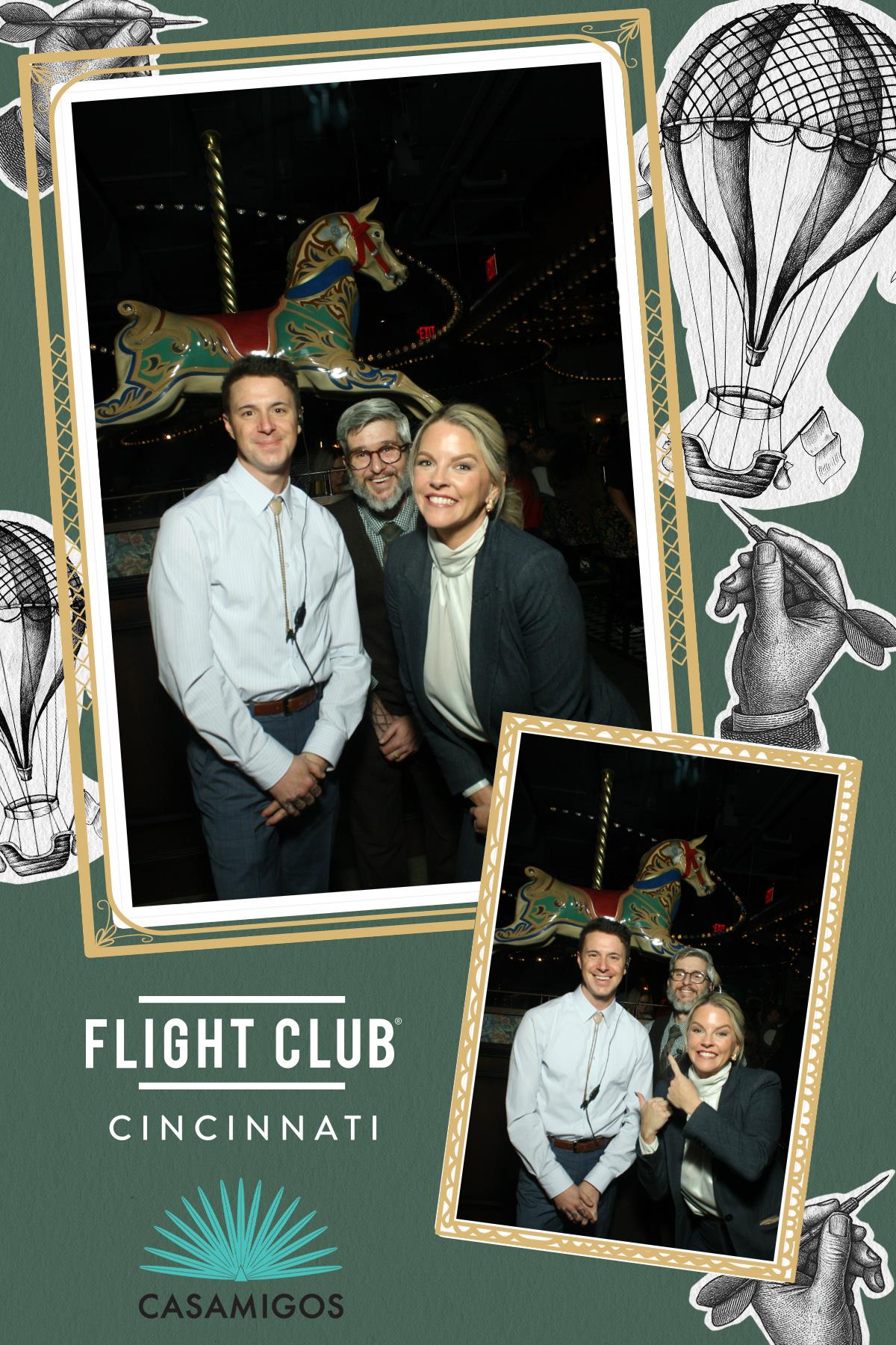 Flight Club Launch Party | View more photos from the event at gallery.photoboothcincy.com/u/PhotoBoothCincy/Flight-Club-Launch-Party