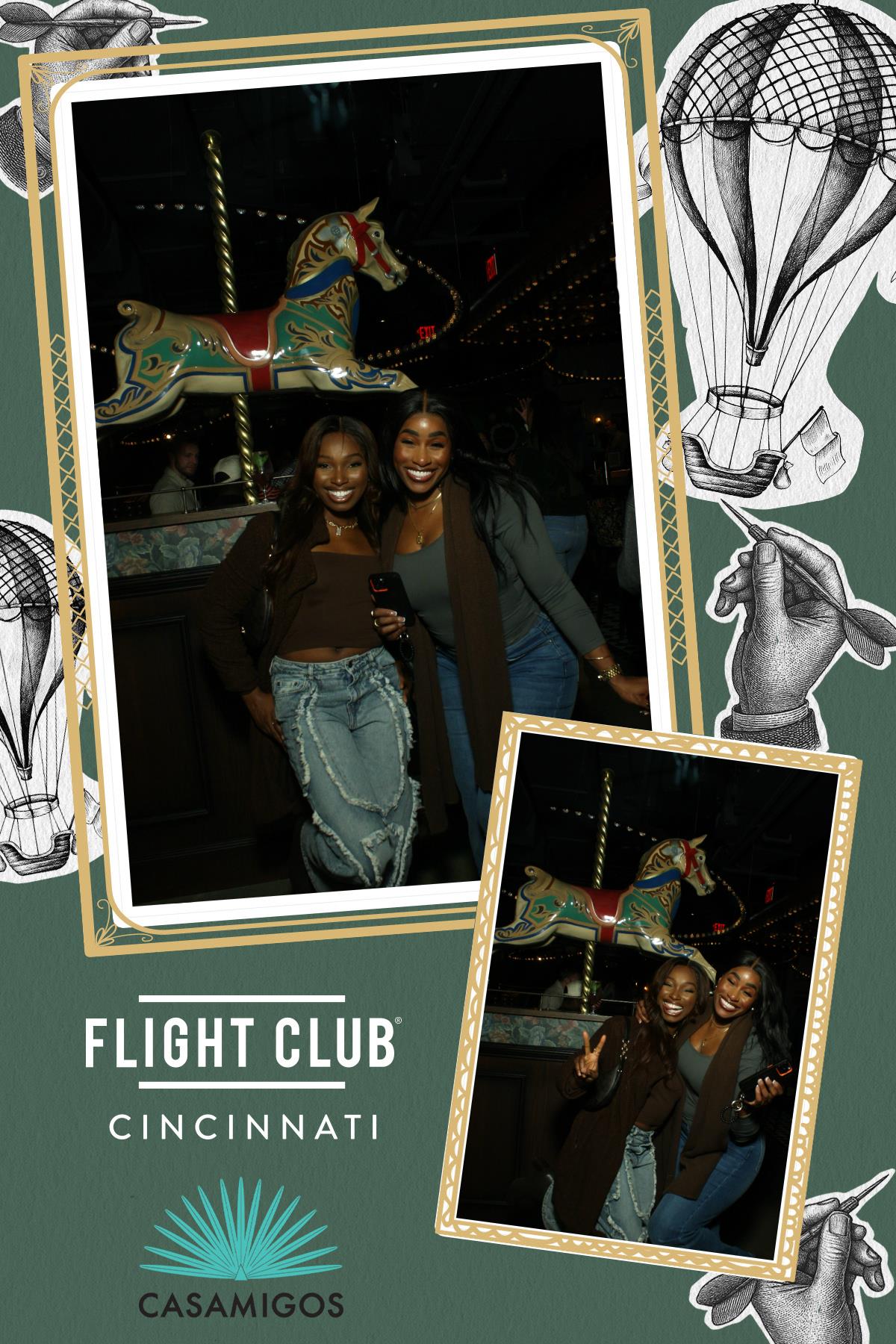 Flight Club Launch Party | View more photos from the event at gallery.photoboothcincy.com/u/PhotoBoothCincy/Flight-Club-Launch-Party