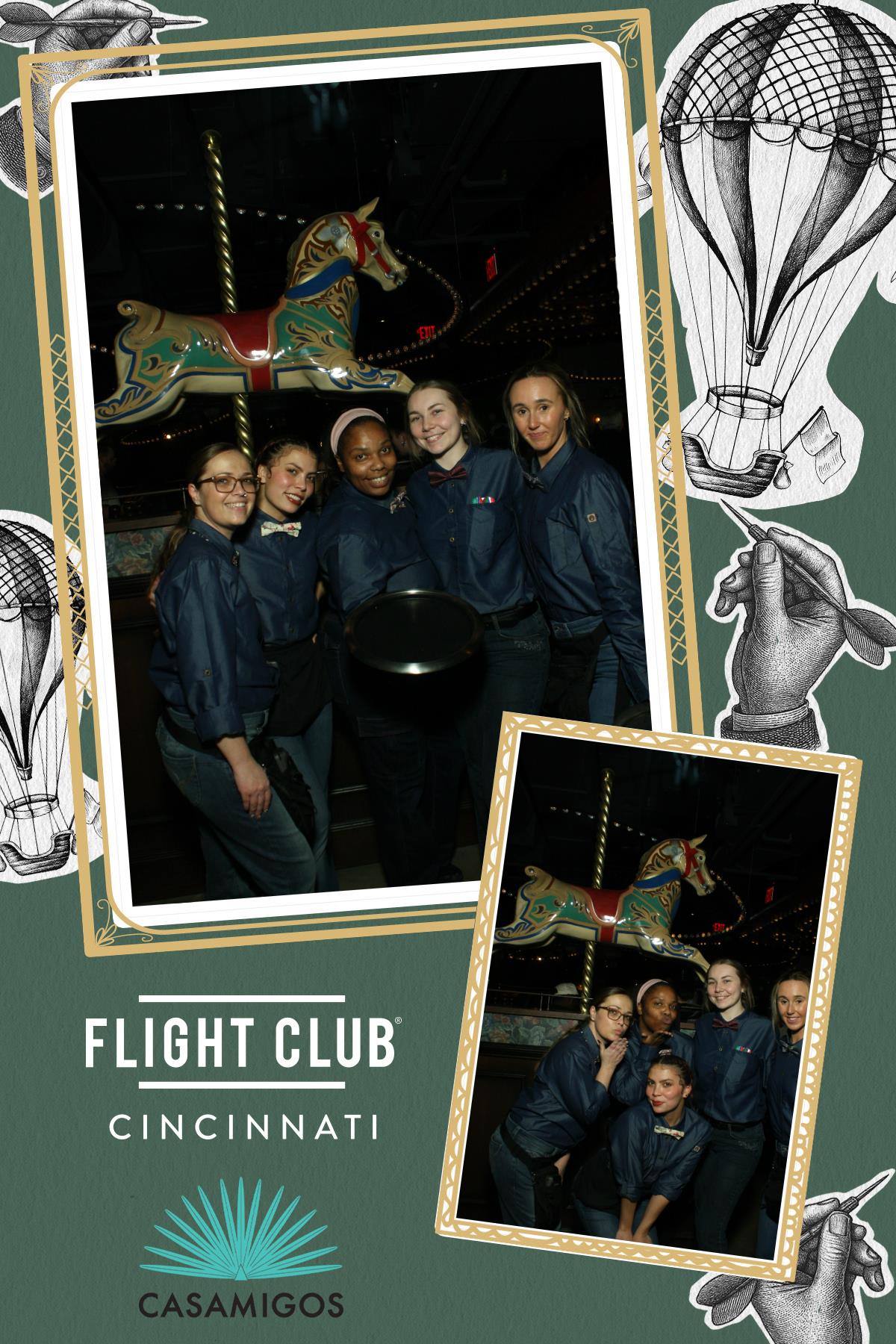 Flight Club Launch Party | View more photos from the event at gallery.photoboothcincy.com/u/PhotoBoothCincy/Flight-Club-Launch-Party