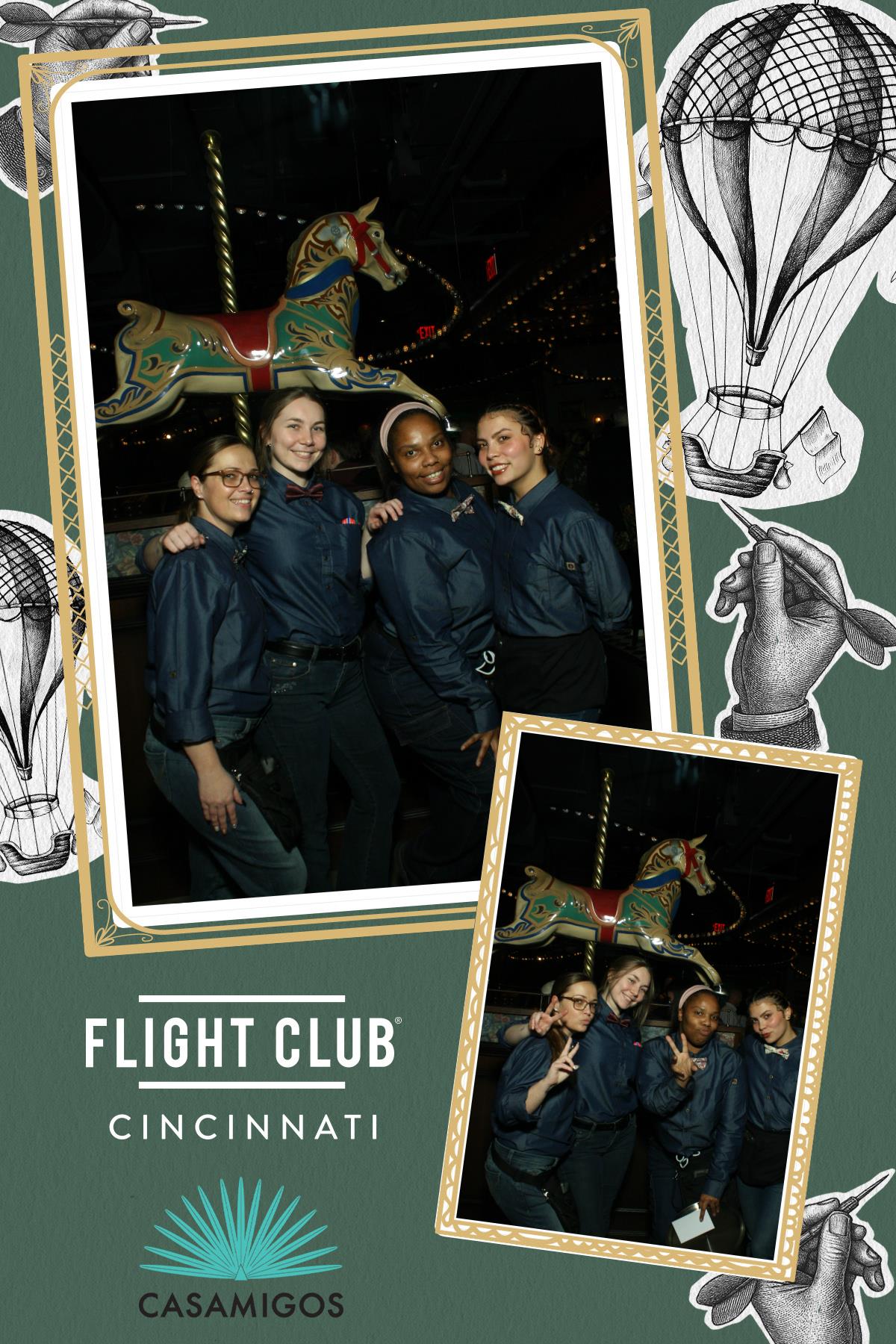 Flight Club Launch Party | View more photos from the event at gallery.photoboothcincy.com/u/PhotoBoothCincy/Flight-Club-Launch-Party