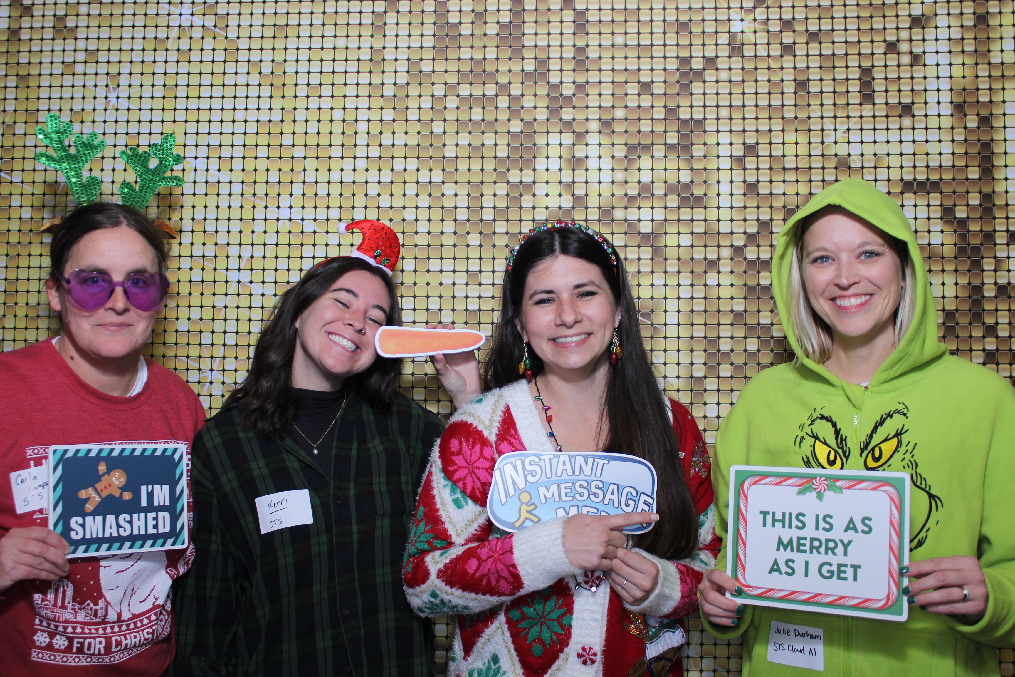 GE Aerospace Holiday Party | View more photos from the event at gallery.photoboothcincy.com/u/PhotoBoothCincy/GE-Aerospace-Holiday-Party