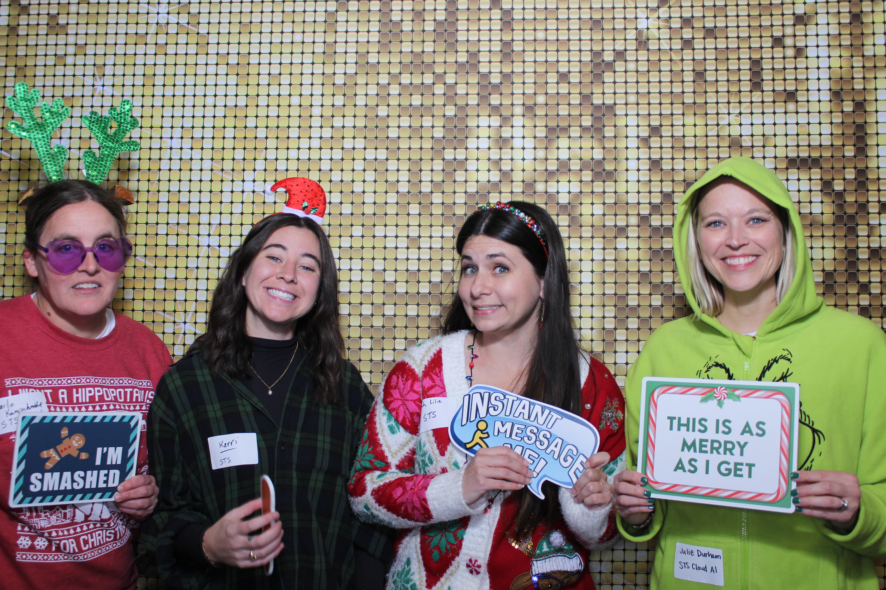 GE Aerospace Holiday Party | View more photos from the event at gallery.photoboothcincy.com/u/PhotoBoothCincy/GE-Aerospace-Holiday-Party