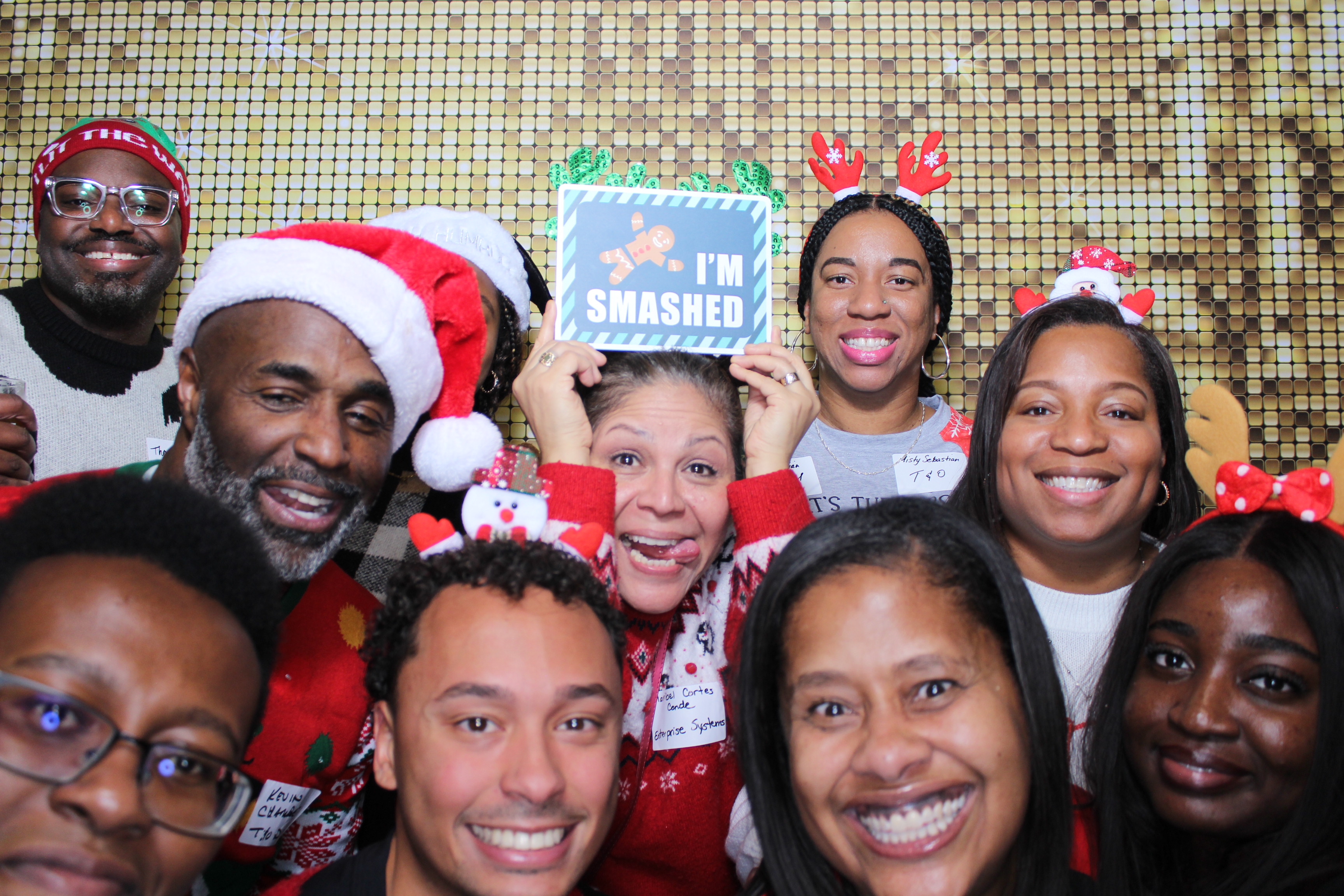 GE Aerospace Holiday Party | View more photos from the event at gallery.photoboothcincy.com/u/PhotoBoothCincy/GE-Aerospace-Holiday-Party
