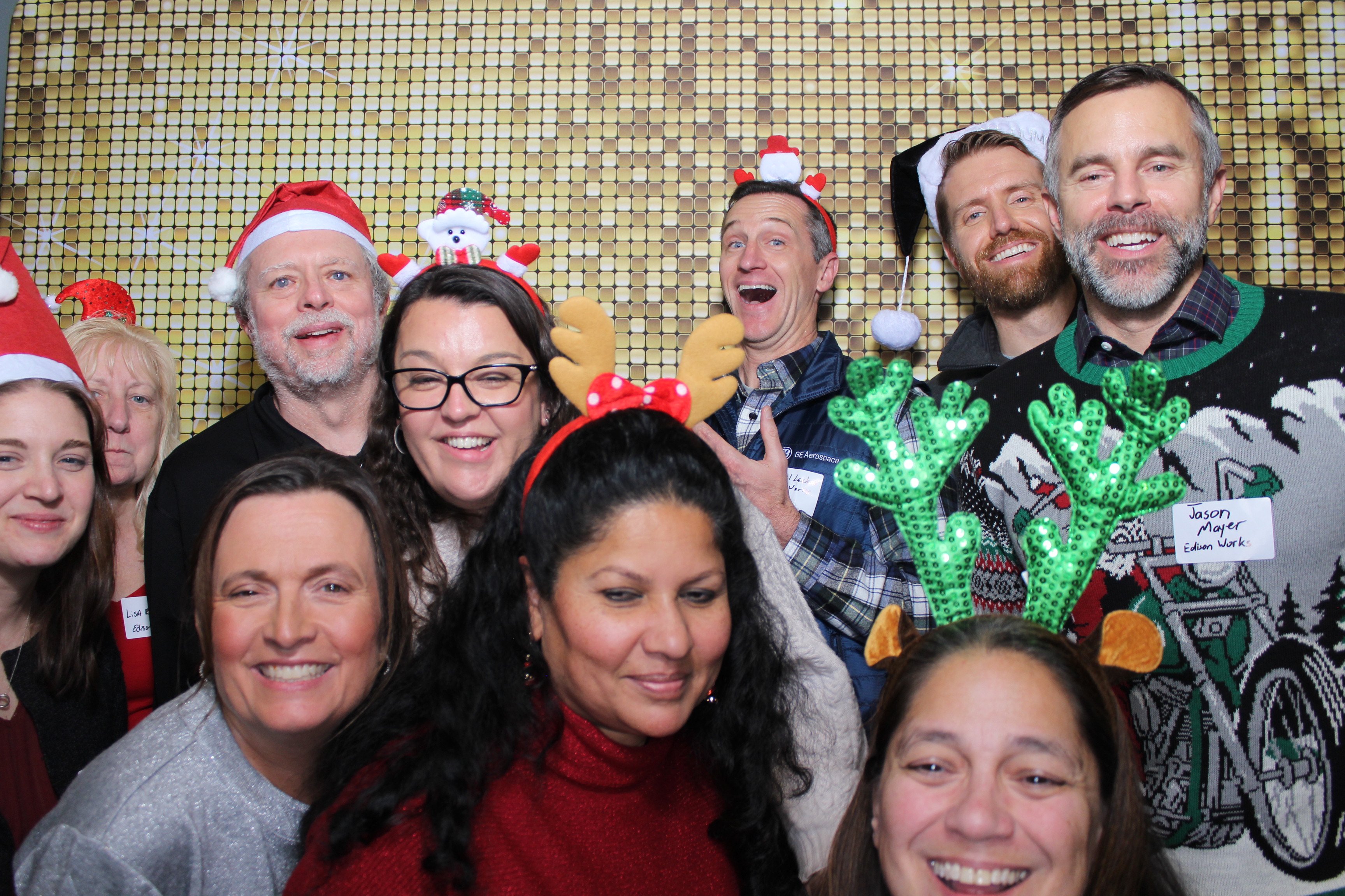 GE Aerospace Holiday Party | View more photos from the event at gallery.photoboothcincy.com/u/PhotoBoothCincy/GE-Aerospace-Holiday-Party