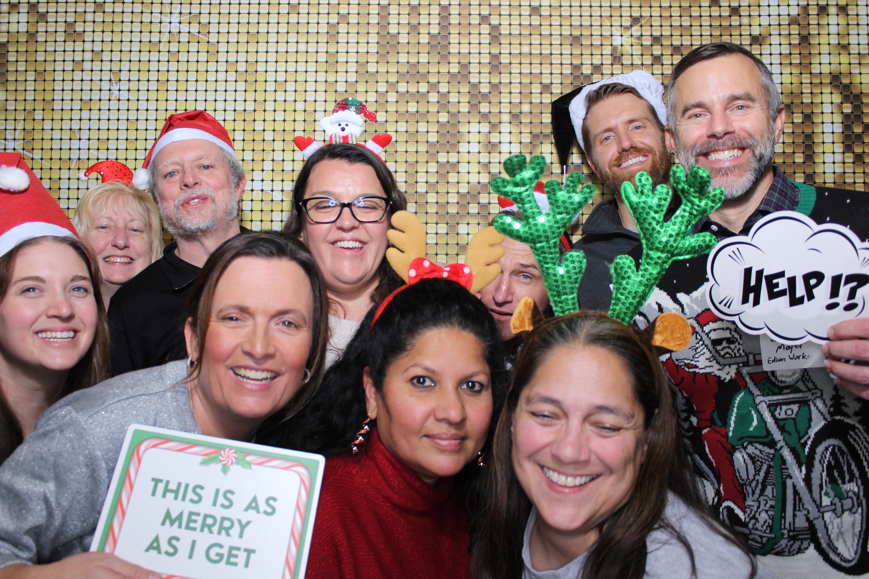 GE Aerospace Holiday Party | View more photos from the event at gallery.photoboothcincy.com/u/PhotoBoothCincy/GE-Aerospace-Holiday-Party