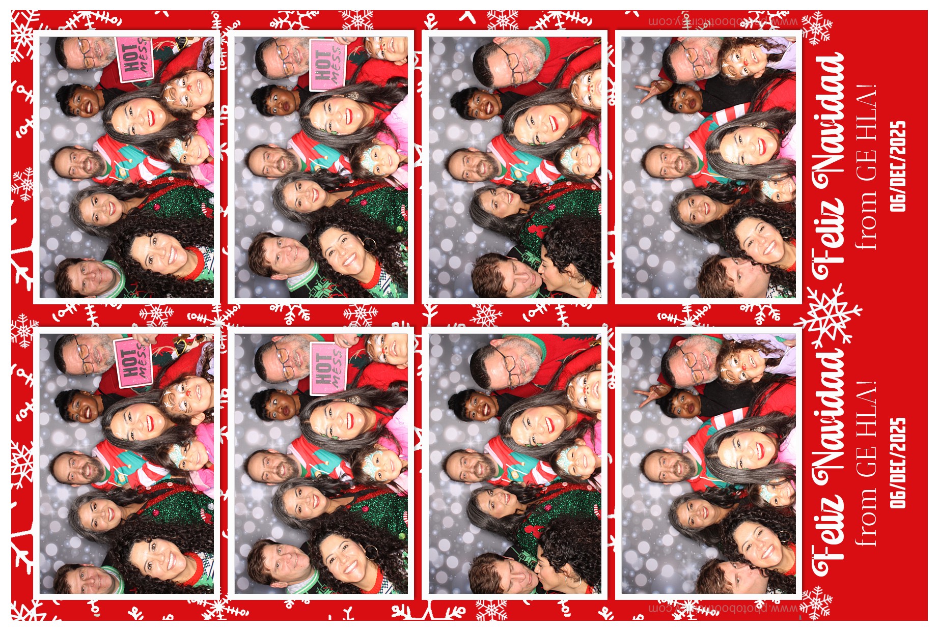 GE Feliz Navidad | View more photos from the event at gallery.photoboothcincy.com/u/PhotoBoothCincy/GE-Feliz-Navidad