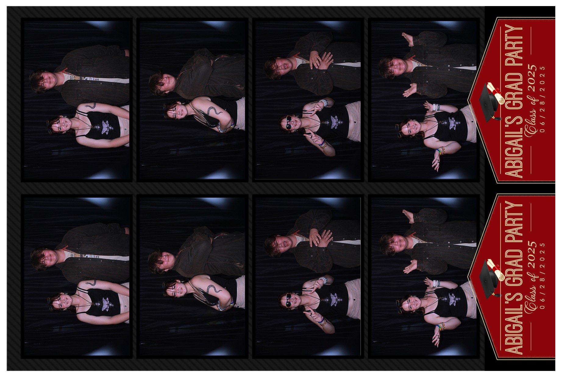 Grad Party  | View more photos from the event at gallery.photoboothcincy.com/u/PhotoBoothCincy/Grad-Party