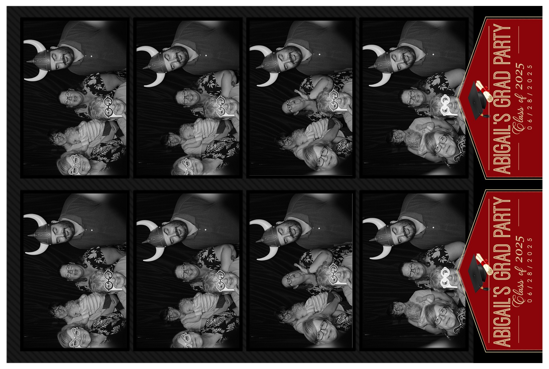 Grad Party  | View more photos from the event at gallery.photoboothcincy.com/u/PhotoBoothCincy/Grad-Party