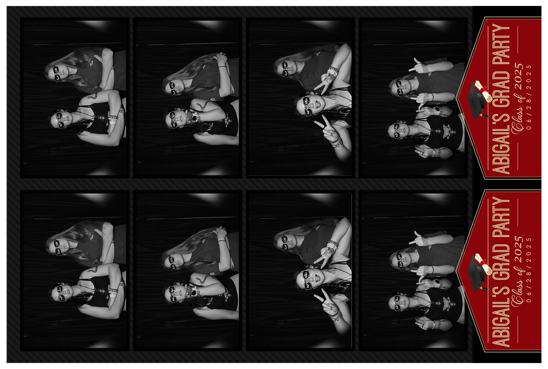 Grad Party  | View more photos from the event at gallery.photoboothcincy.com/u/PhotoBoothCincy/Grad-Party