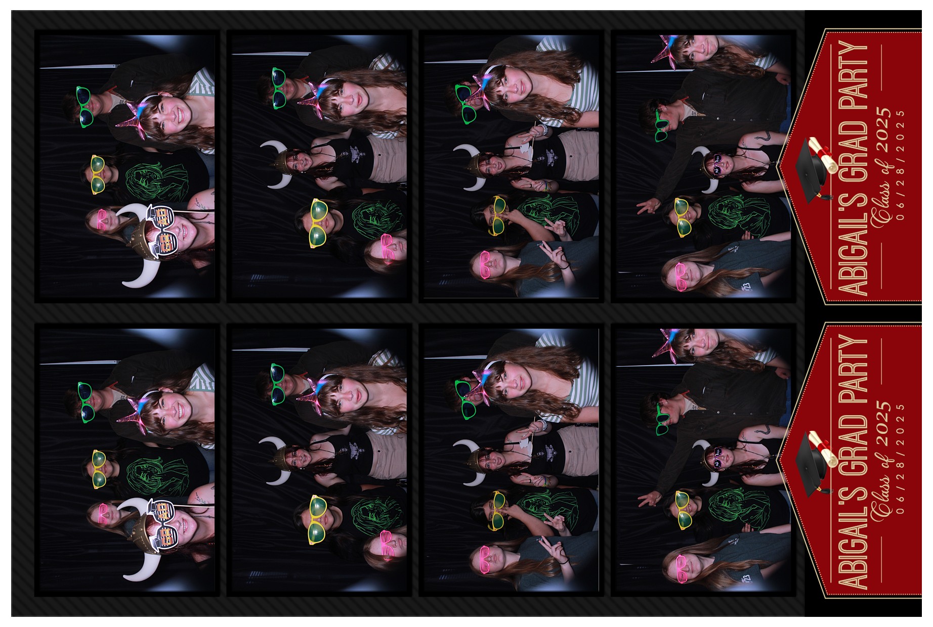 Grad Party  | View more photos from the event at gallery.photoboothcincy.com/u/PhotoBoothCincy/Grad-Party