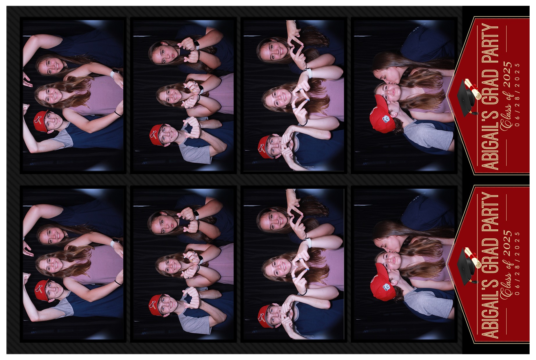 Grad Party  | View more photos from the event at gallery.photoboothcincy.com/u/PhotoBoothCincy/Grad-Party