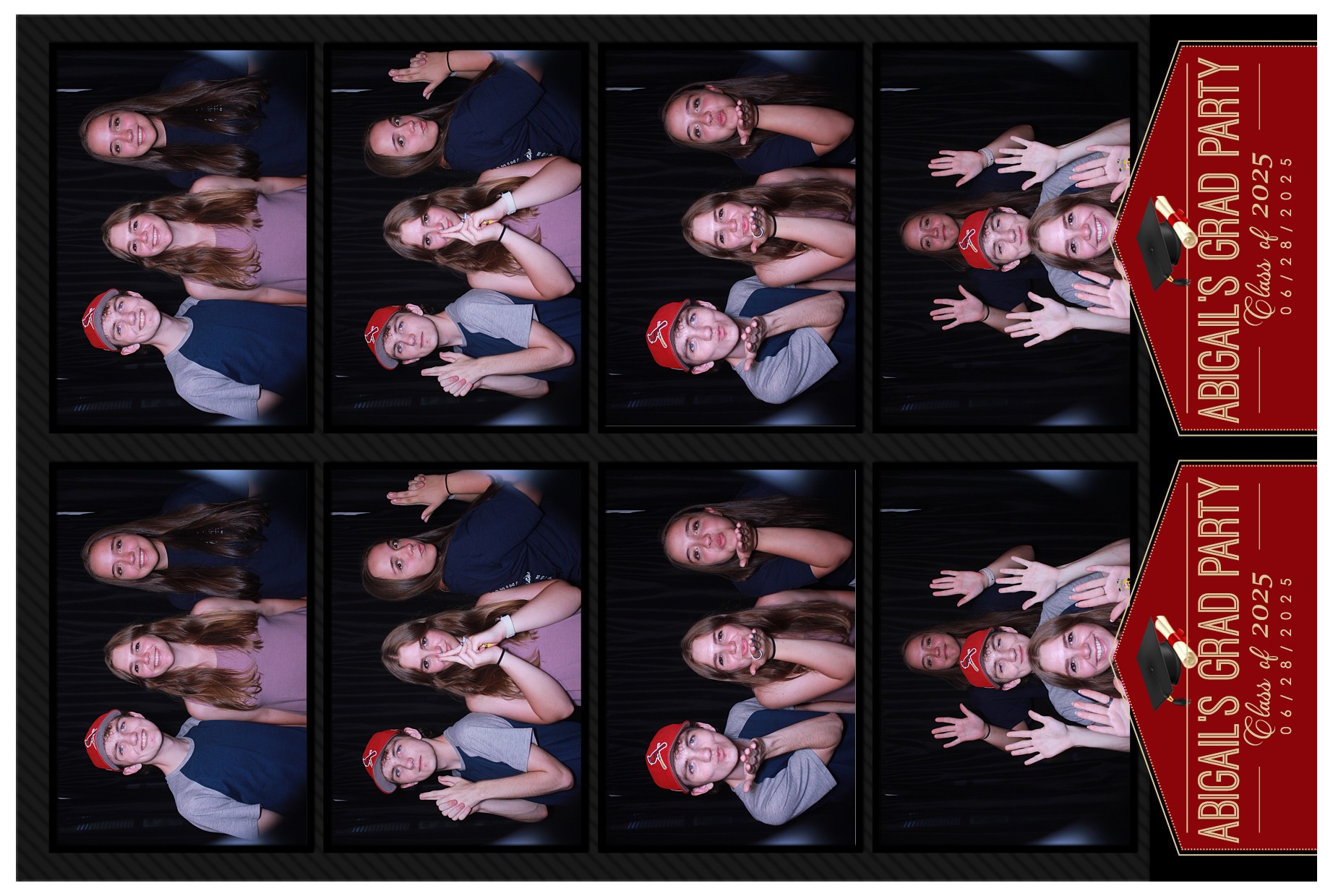 Grad Party  | View more photos from the event at gallery.photoboothcincy.com/u/PhotoBoothCincy/Grad-Party