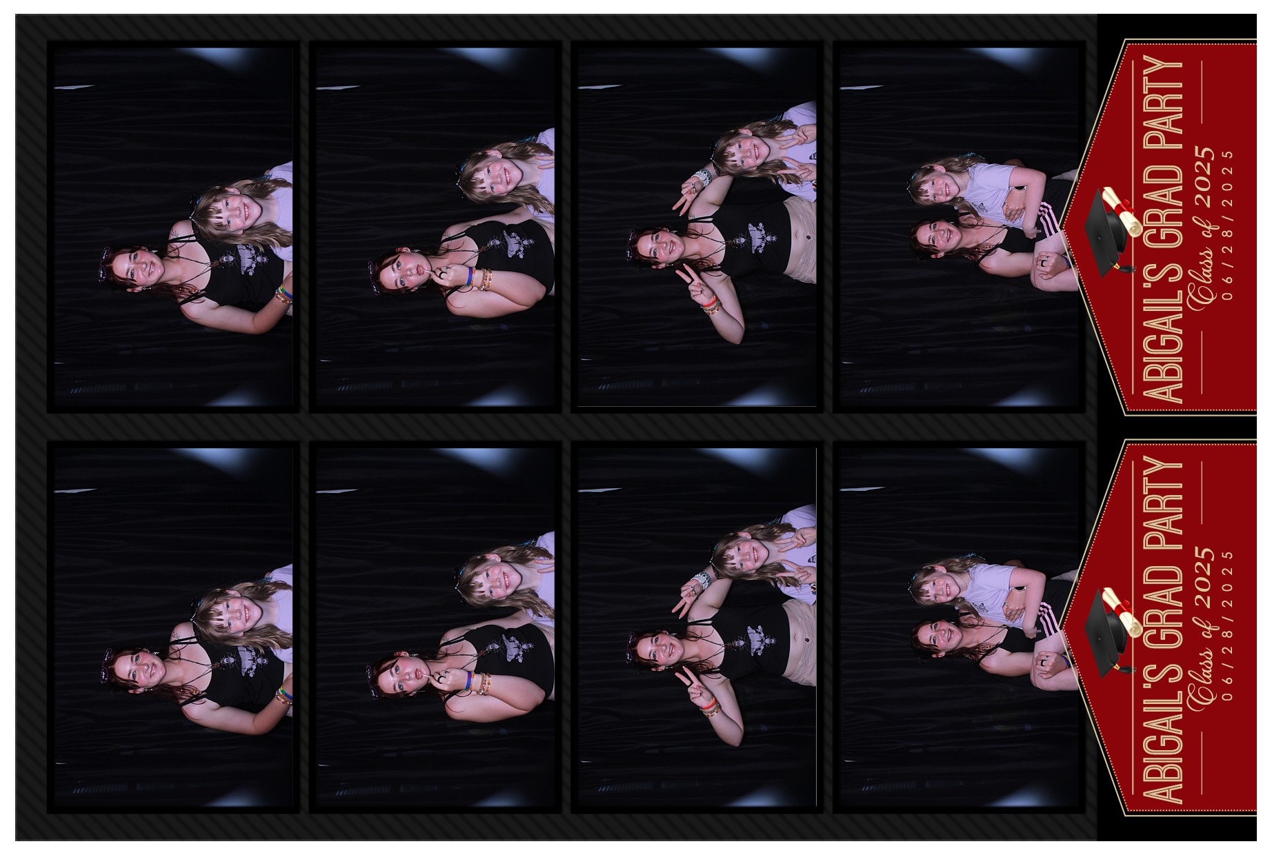Grad Party  | View more photos from the event at gallery.photoboothcincy.com/u/PhotoBoothCincy/Grad-Party
