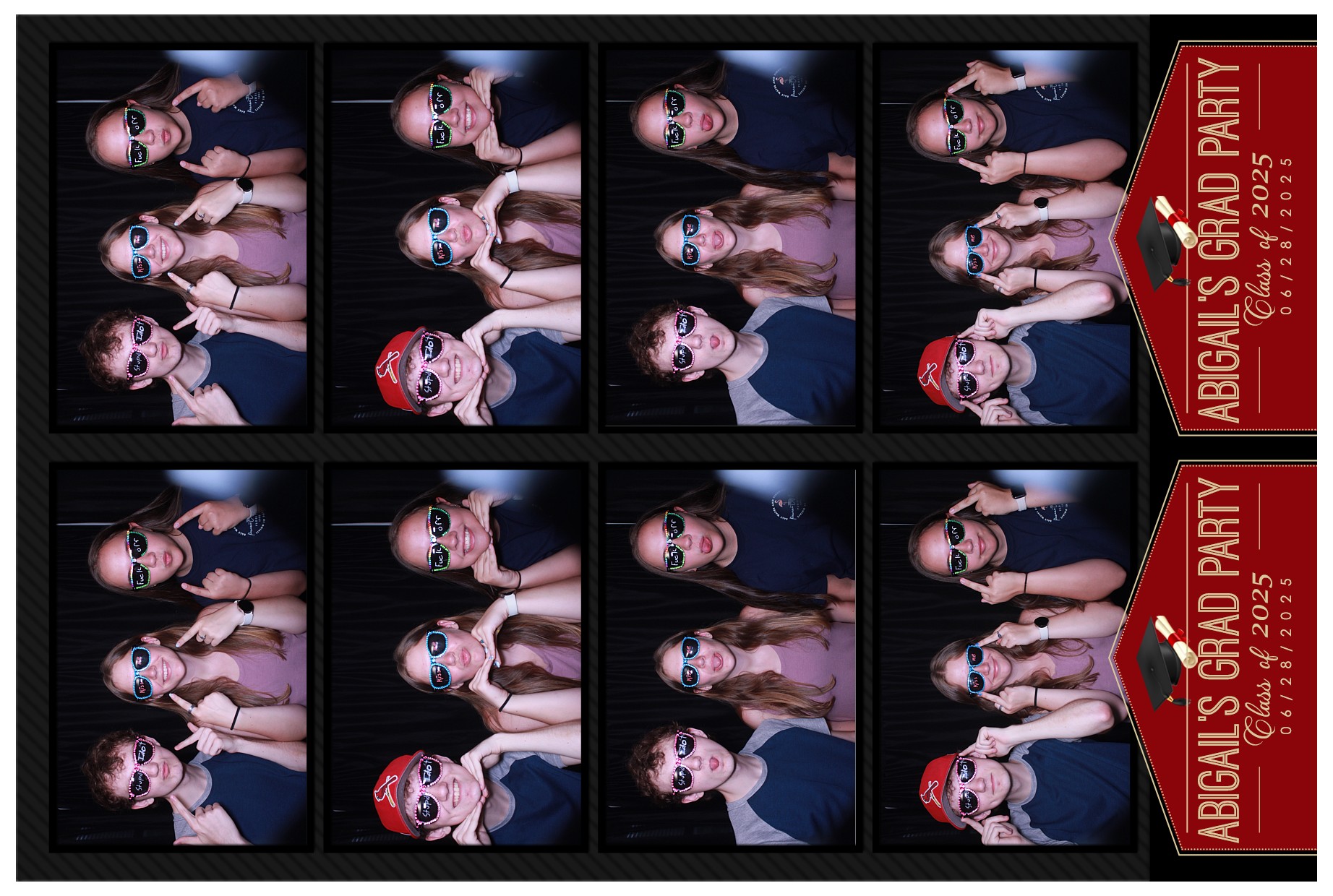 Grad Party  | View more photos from the event at gallery.photoboothcincy.com/u/PhotoBoothCincy/Grad-Party
