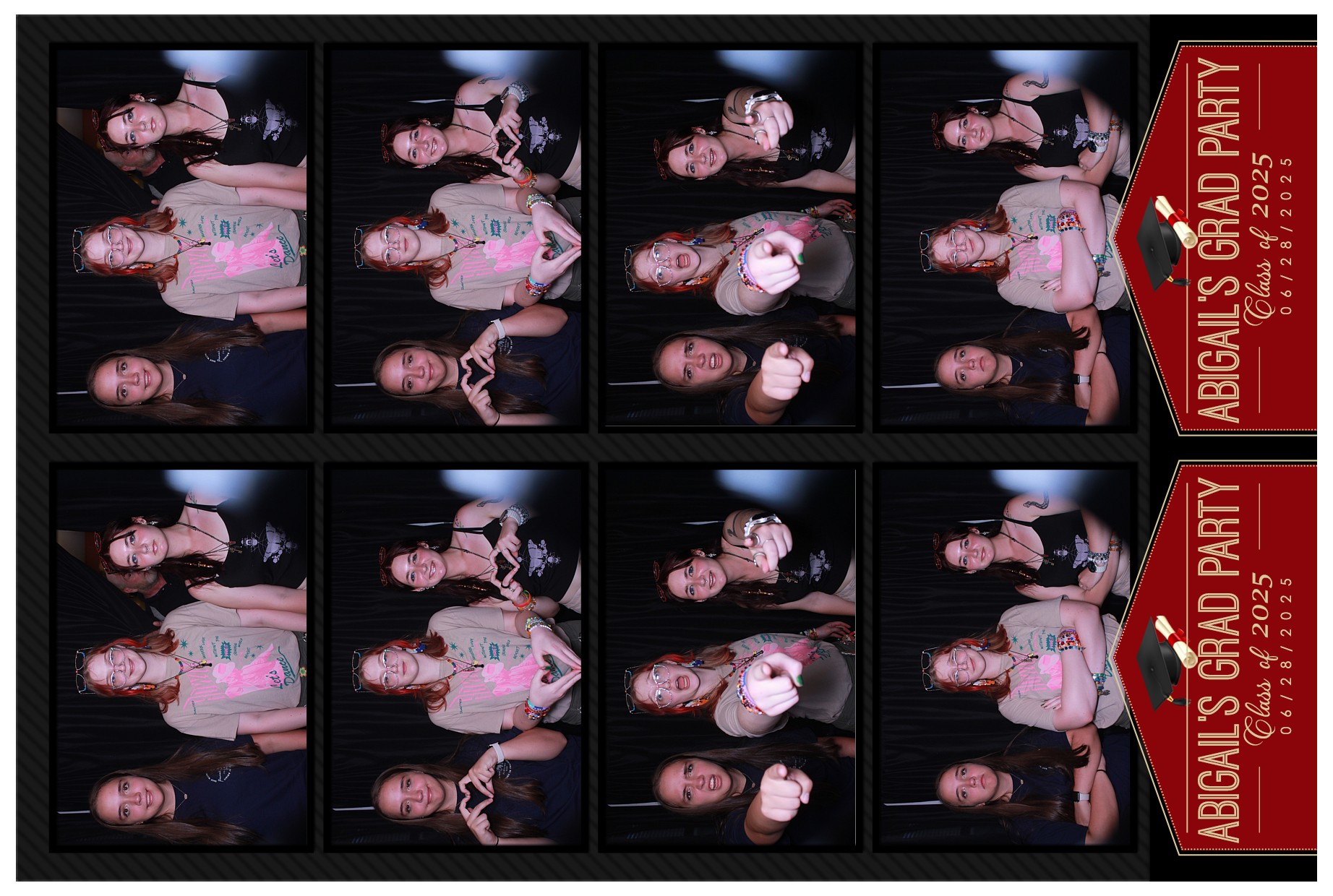 Grad Party  | View more photos from the event at gallery.photoboothcincy.com/u/PhotoBoothCincy/Grad-Party
