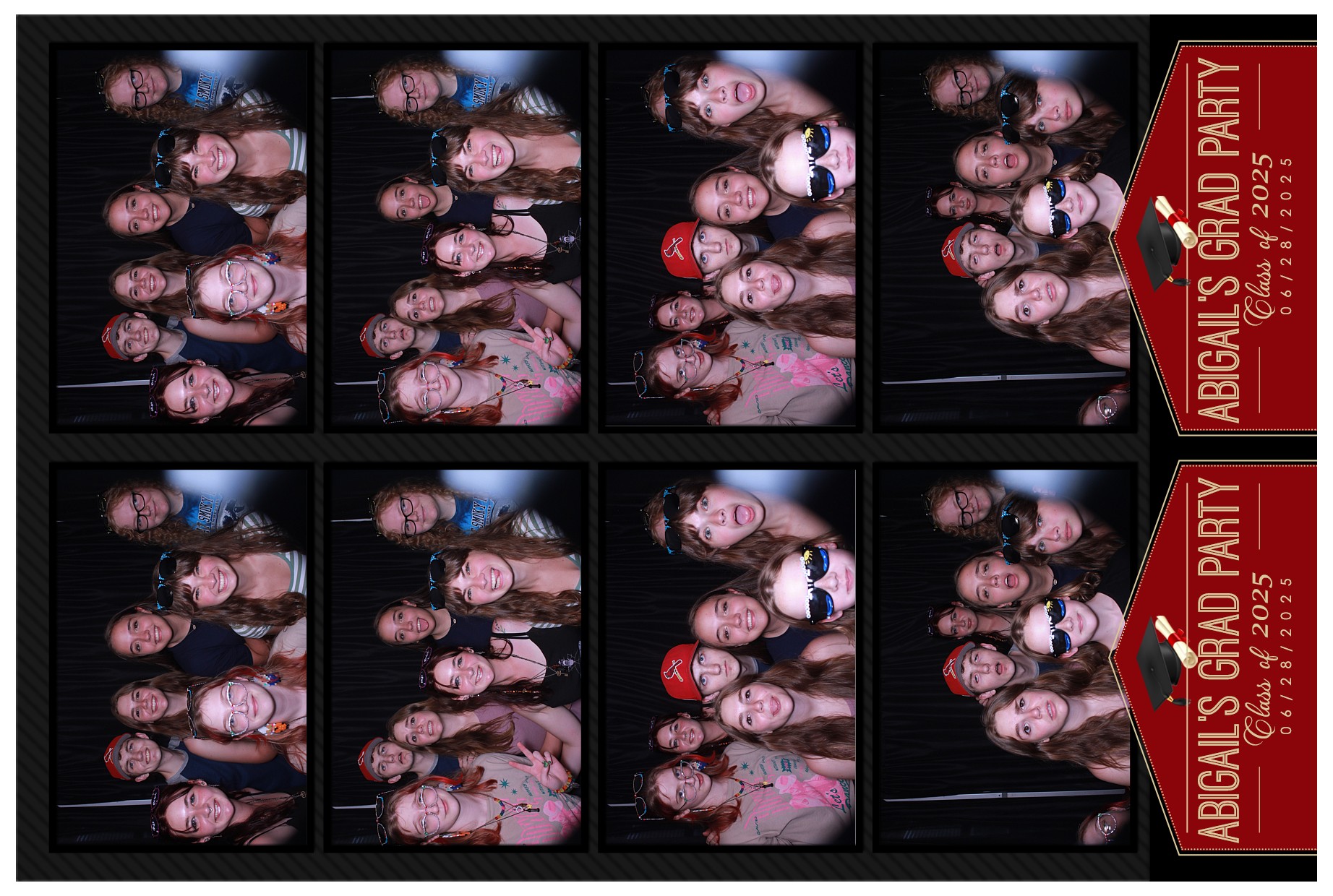 Grad Party  | View more photos from the event at gallery.photoboothcincy.com/u/PhotoBoothCincy/Grad-Party