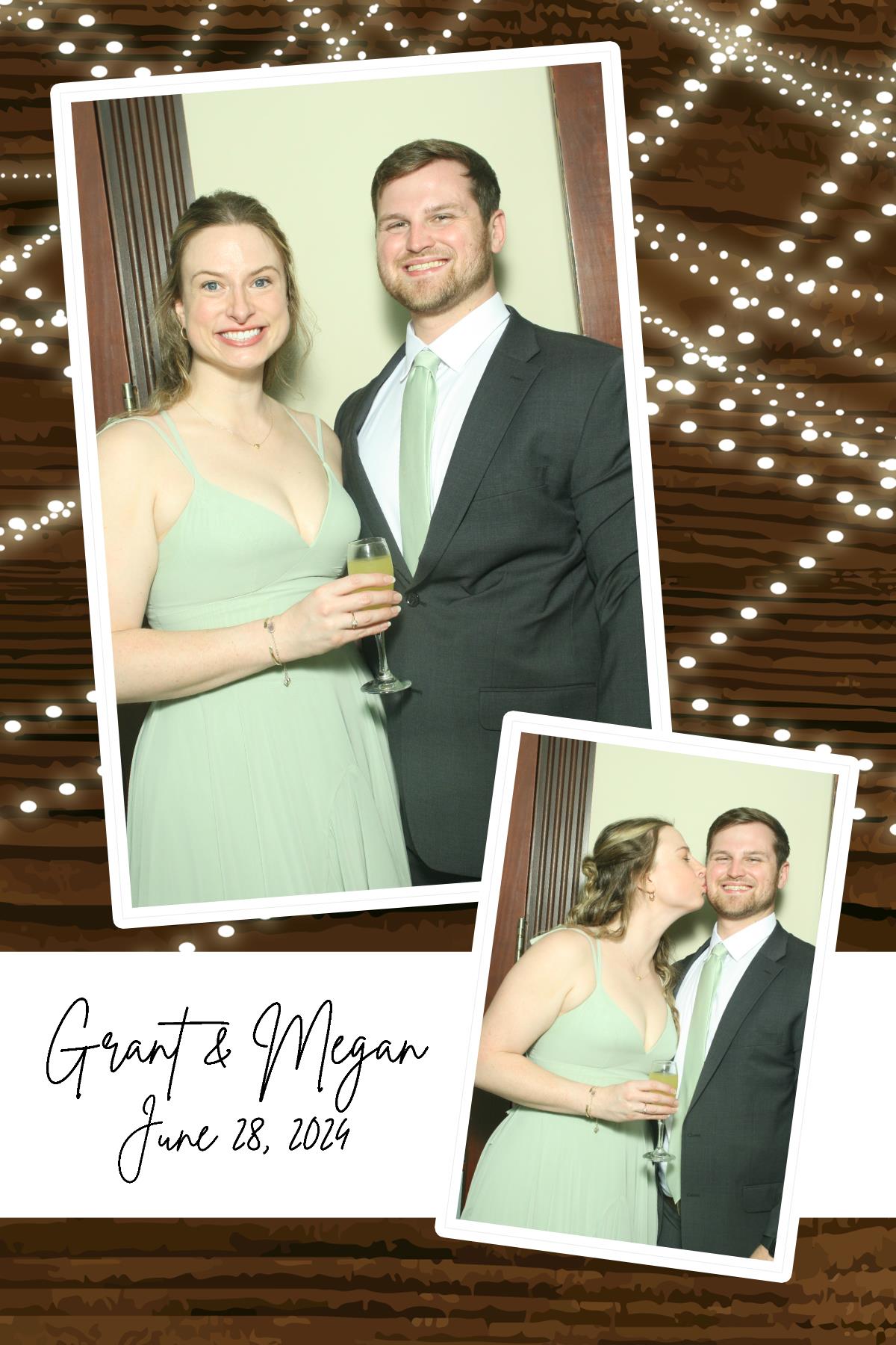 Grant & Megan | View more photos from the event at gallery.photoboothcincy.com/u/PhotoBoothCincy/Grant-Megan