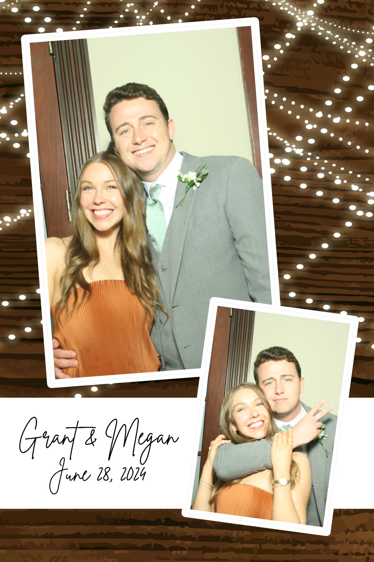 Grant & Megan | View more photos from the event at gallery.photoboothcincy.com/u/PhotoBoothCincy/Grant-Megan