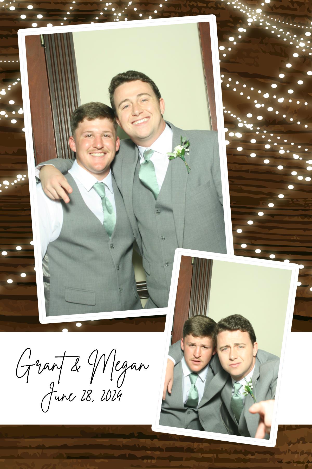 Grant & Megan | View more photos from the event at gallery.photoboothcincy.com/u/PhotoBoothCincy/Grant-Megan