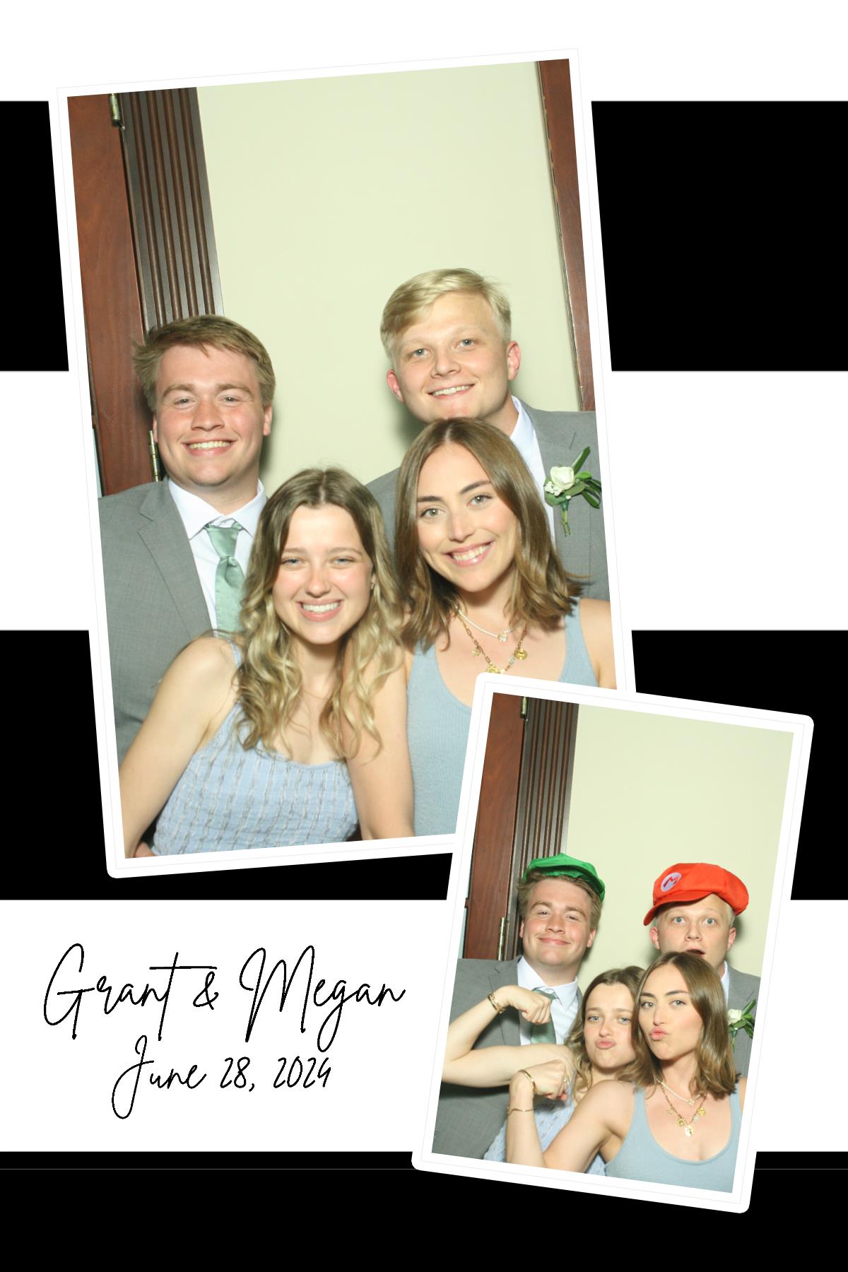 Grant & Megan | View more photos from the event at gallery.photoboothcincy.com/u/PhotoBoothCincy/Grant-Megan