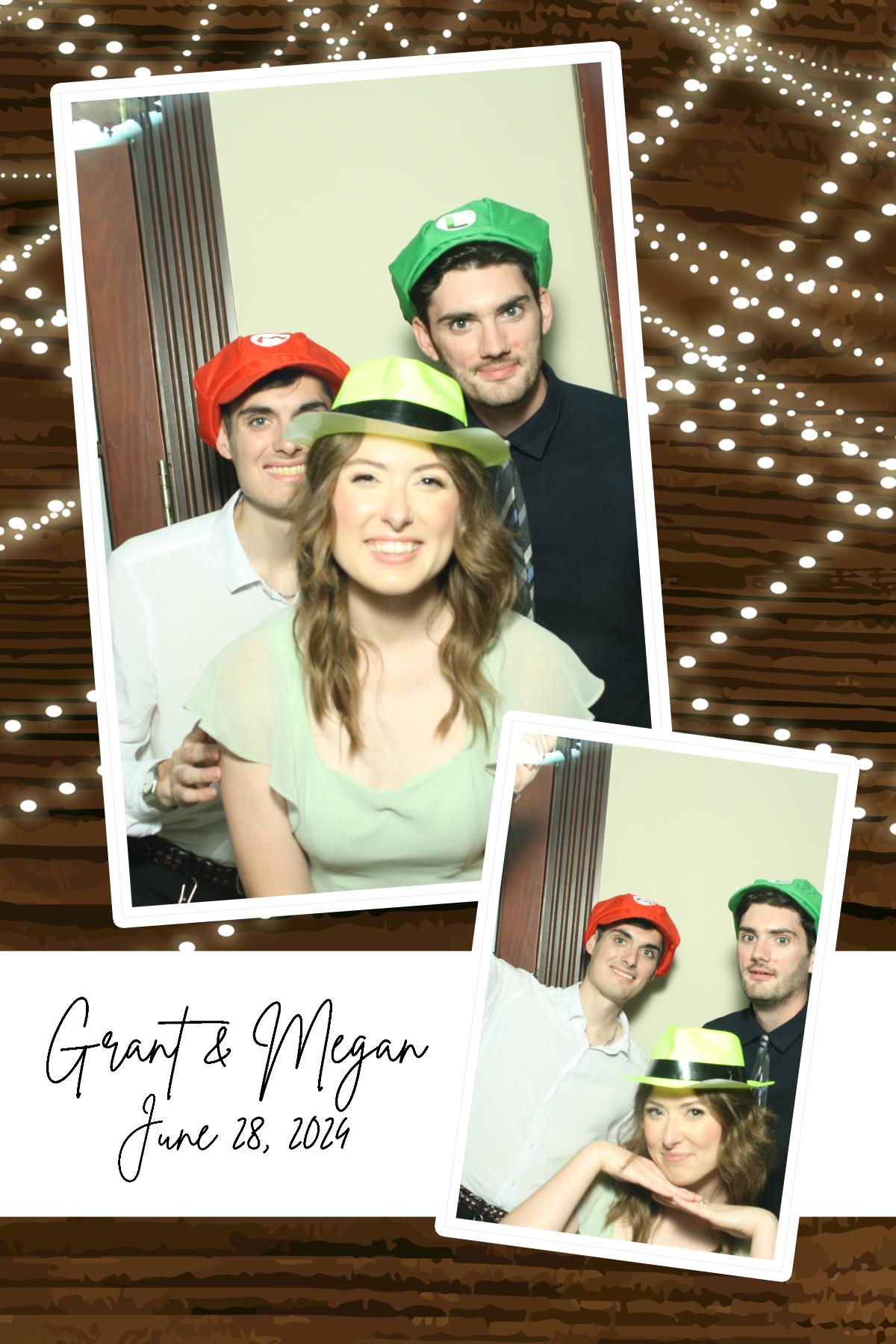 Grant & Megan | View more photos from the event at gallery.photoboothcincy.com/u/PhotoBoothCincy/Grant-Megan