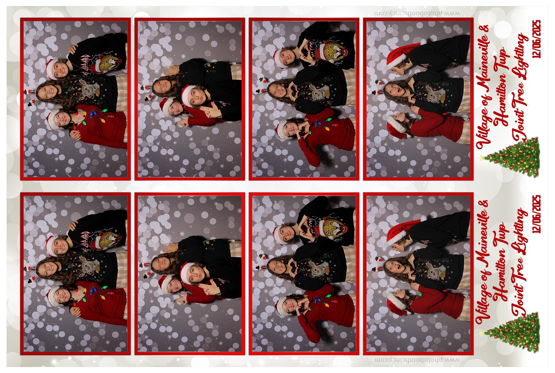 Hamilton twp maineville treelighting | View more photos from the event at gallery.photoboothcincy.com/u/PhotoBoothCincy/Hamilton-twp-maineville-treelighting